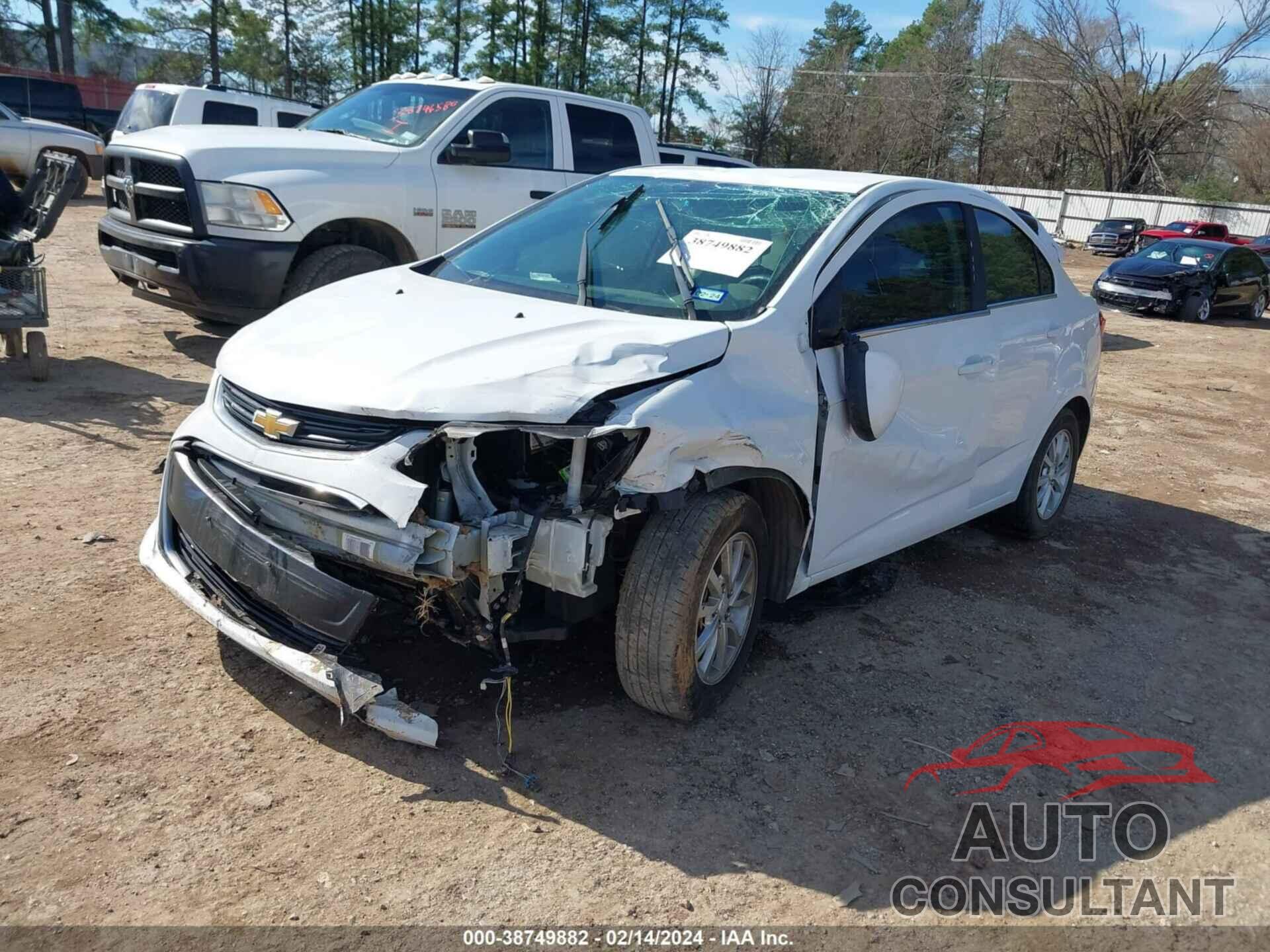 CHEVROLET SONIC 2017 - 1G1JD5SH4H4140669