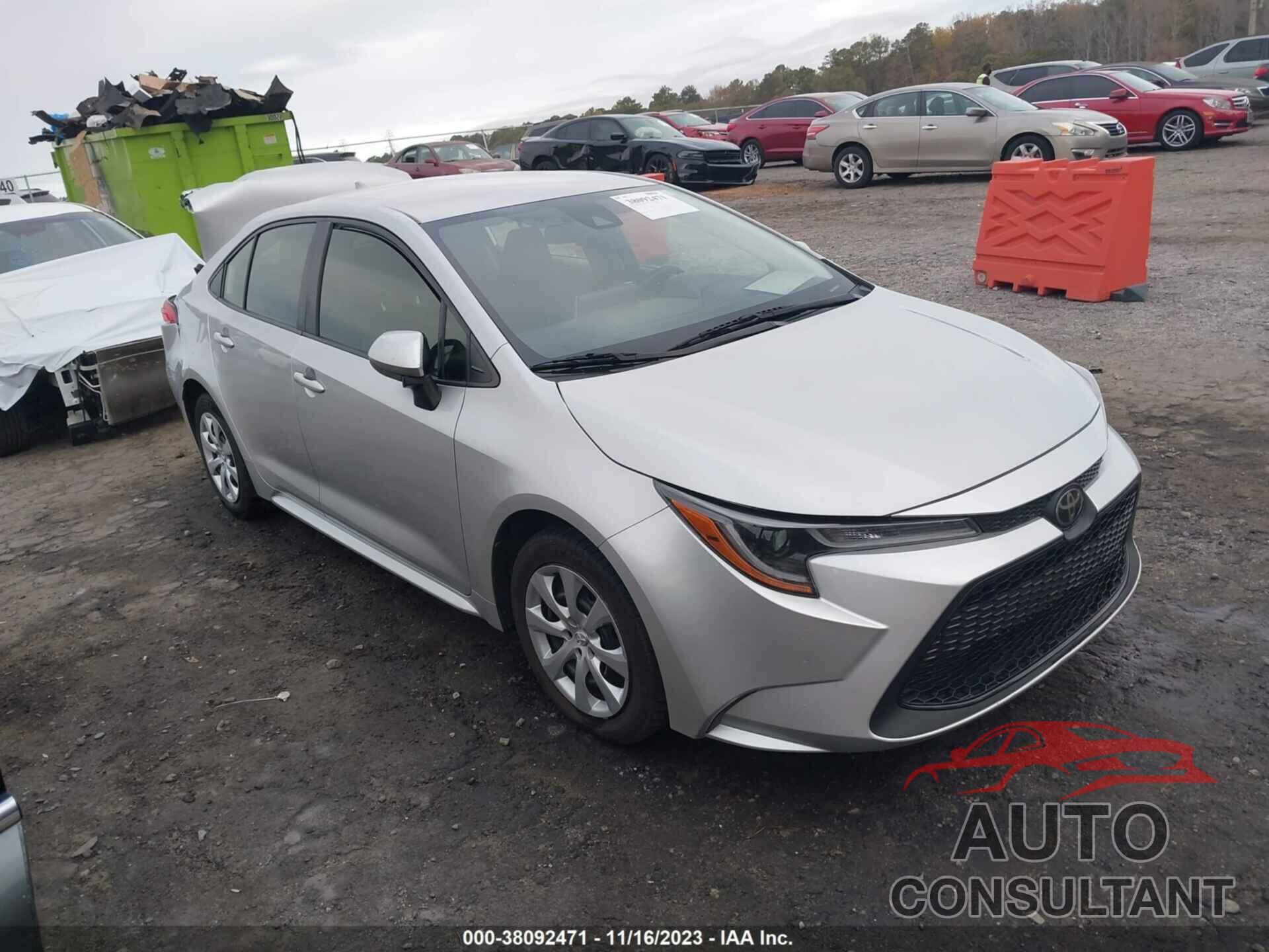 TOYOTA COROLLA 2020 - JTDEPRAE0LJ041033