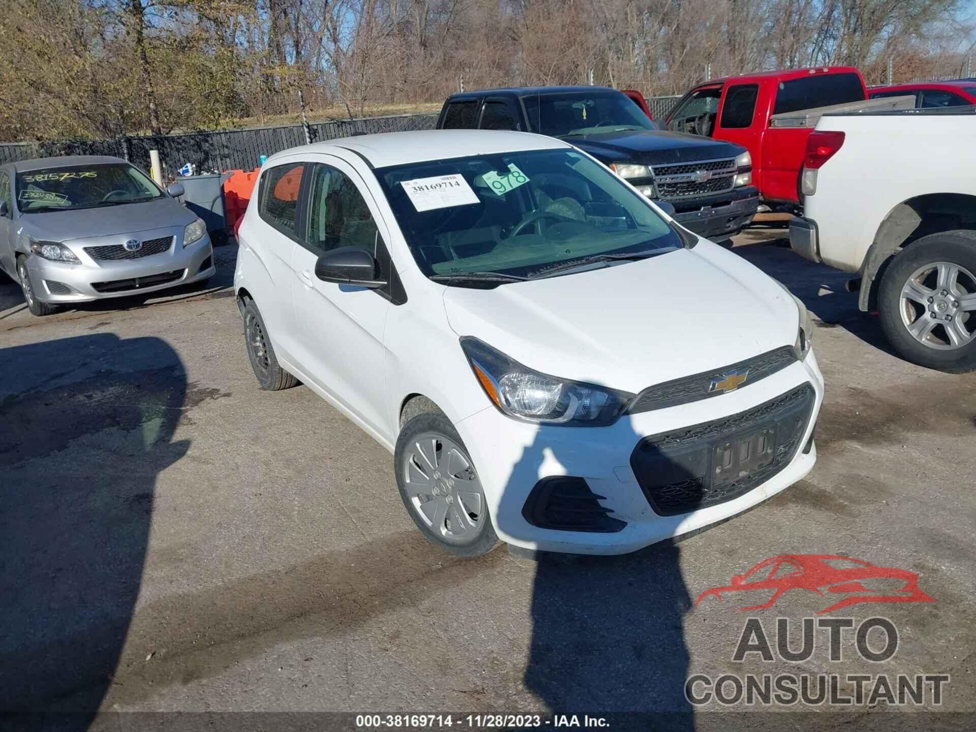 CHEVROLET SPARK 2016 - KL8CB6SA6GC561840