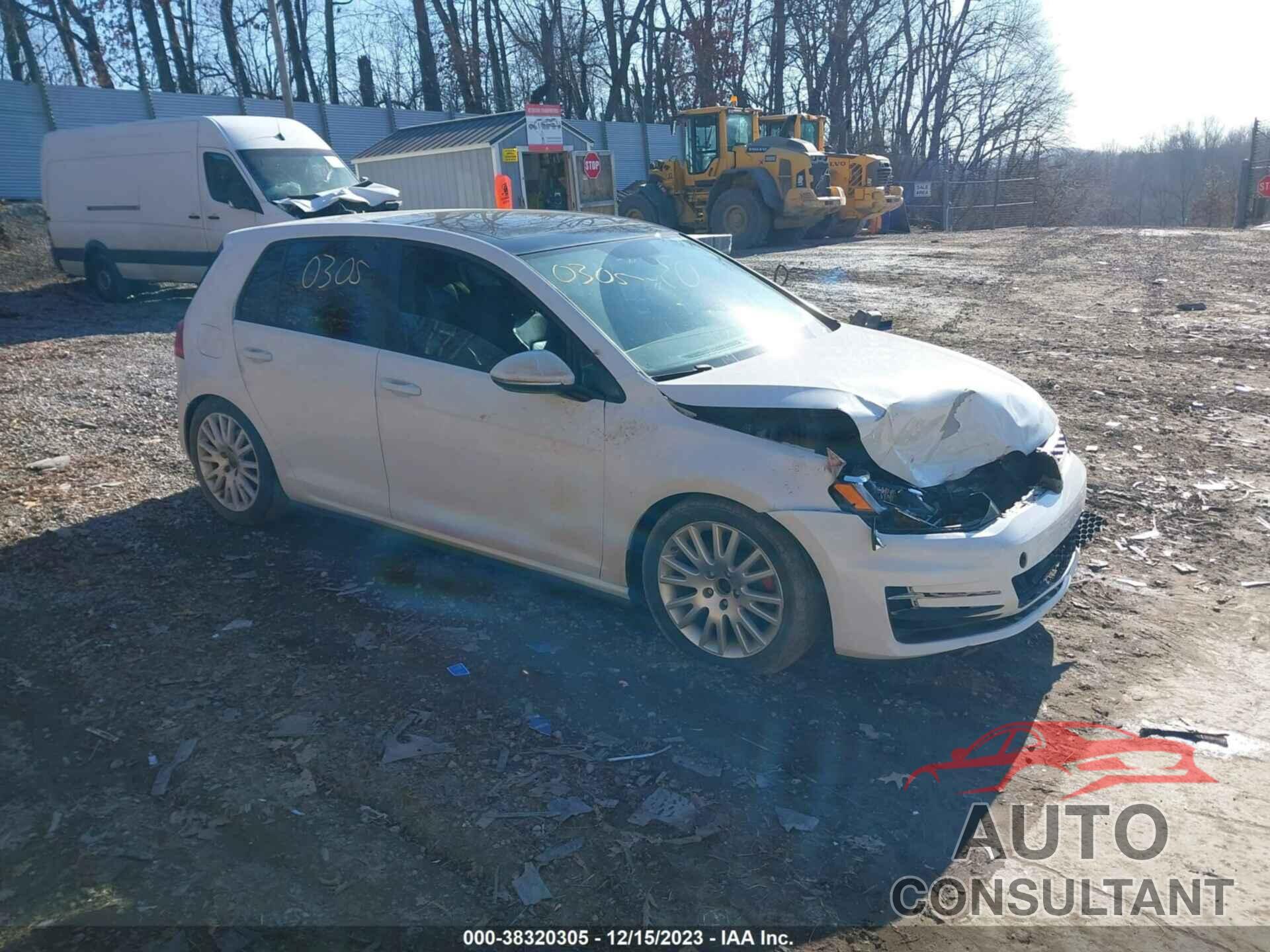 VOLKSWAGEN GOLF GTI 2016 - 3VW5T7AU9GM043800