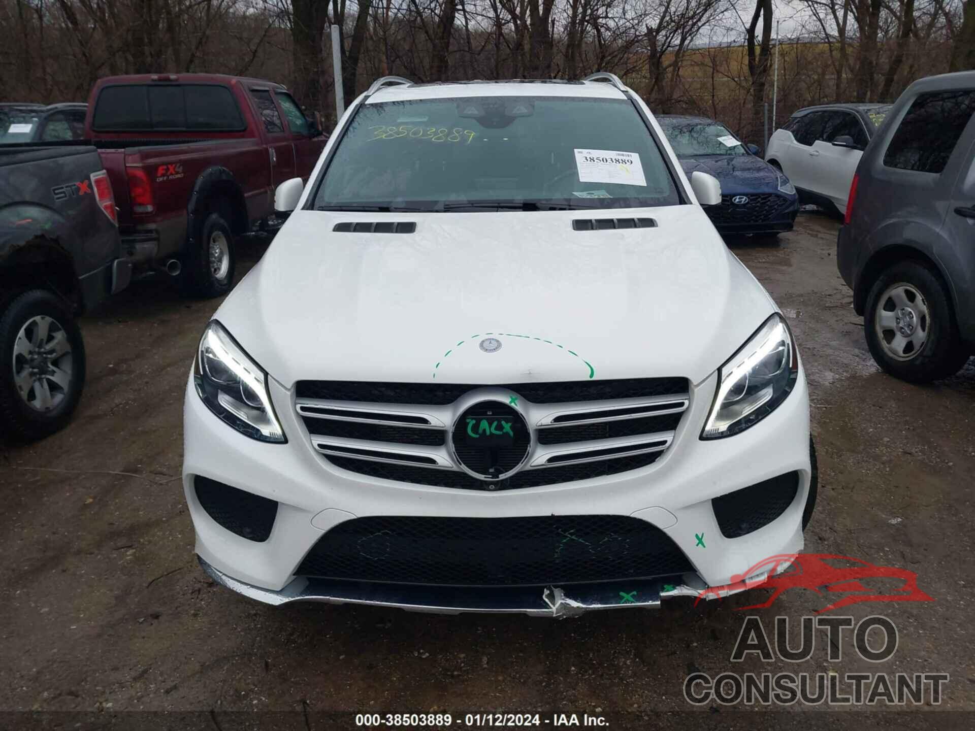 MERCEDES-BENZ GLE 400 2016 - 4JGDA5GB6GA674768