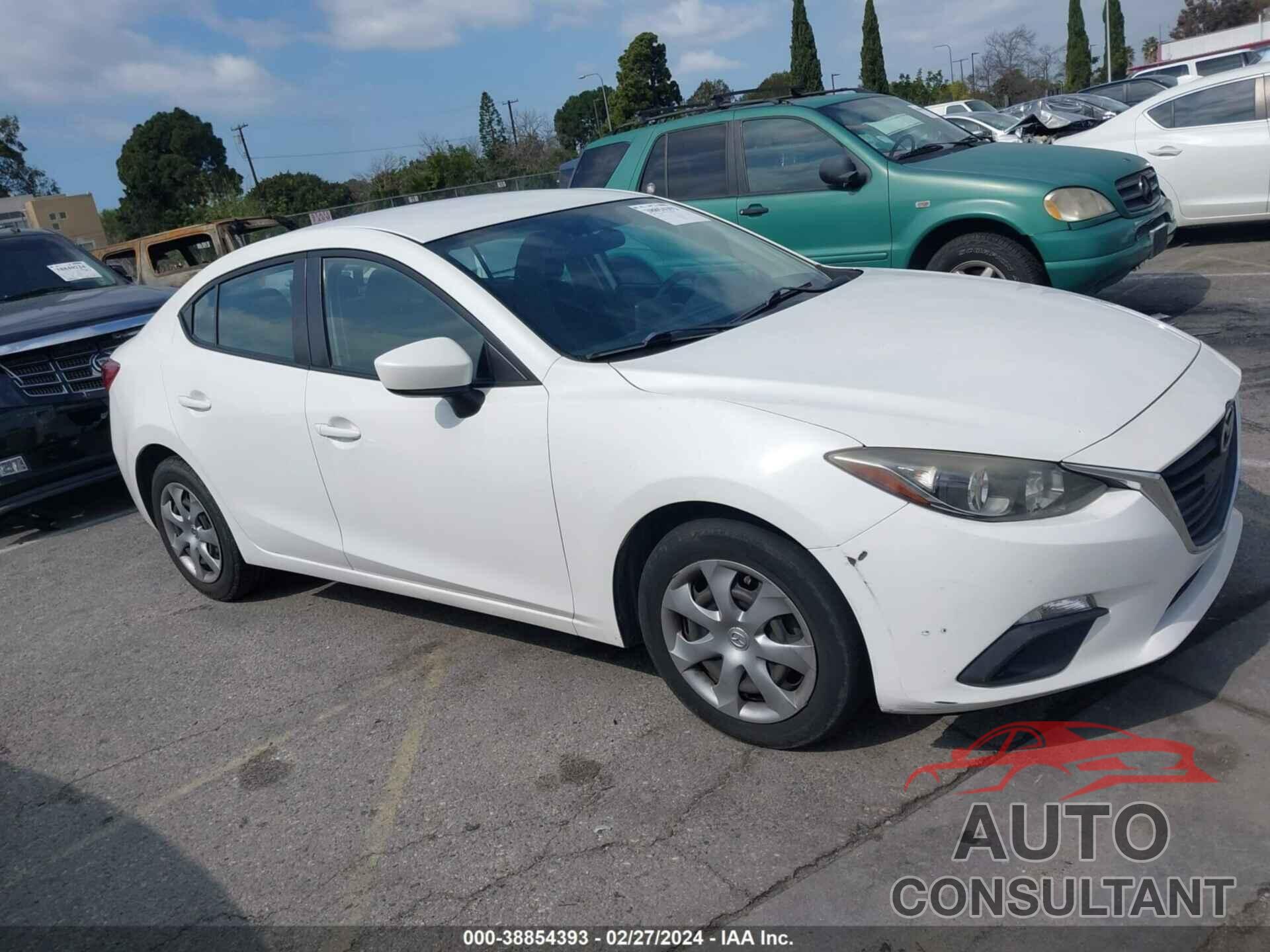 MAZDA MAZDA3 2016 - JM1BM1T77G1299079