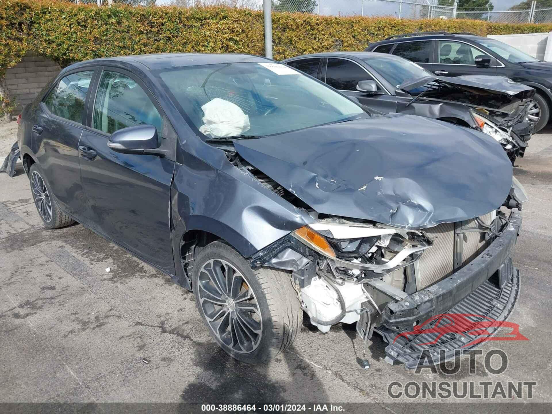 TOYOTA COROLLA 2016 - 5YFBURHE7GP414765