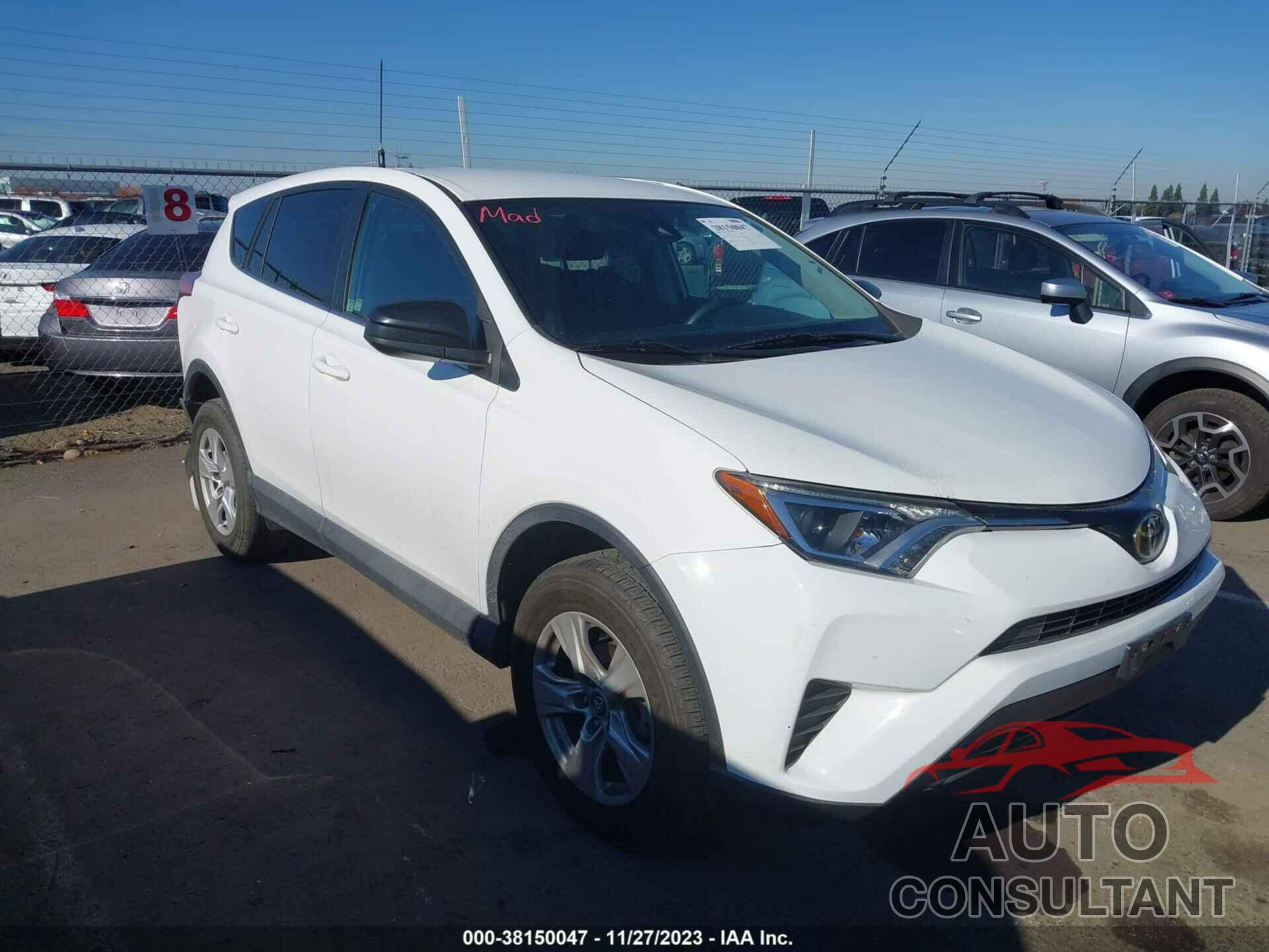 TOYOTA RAV4 2018 - 2T3ZFREV2JW440068