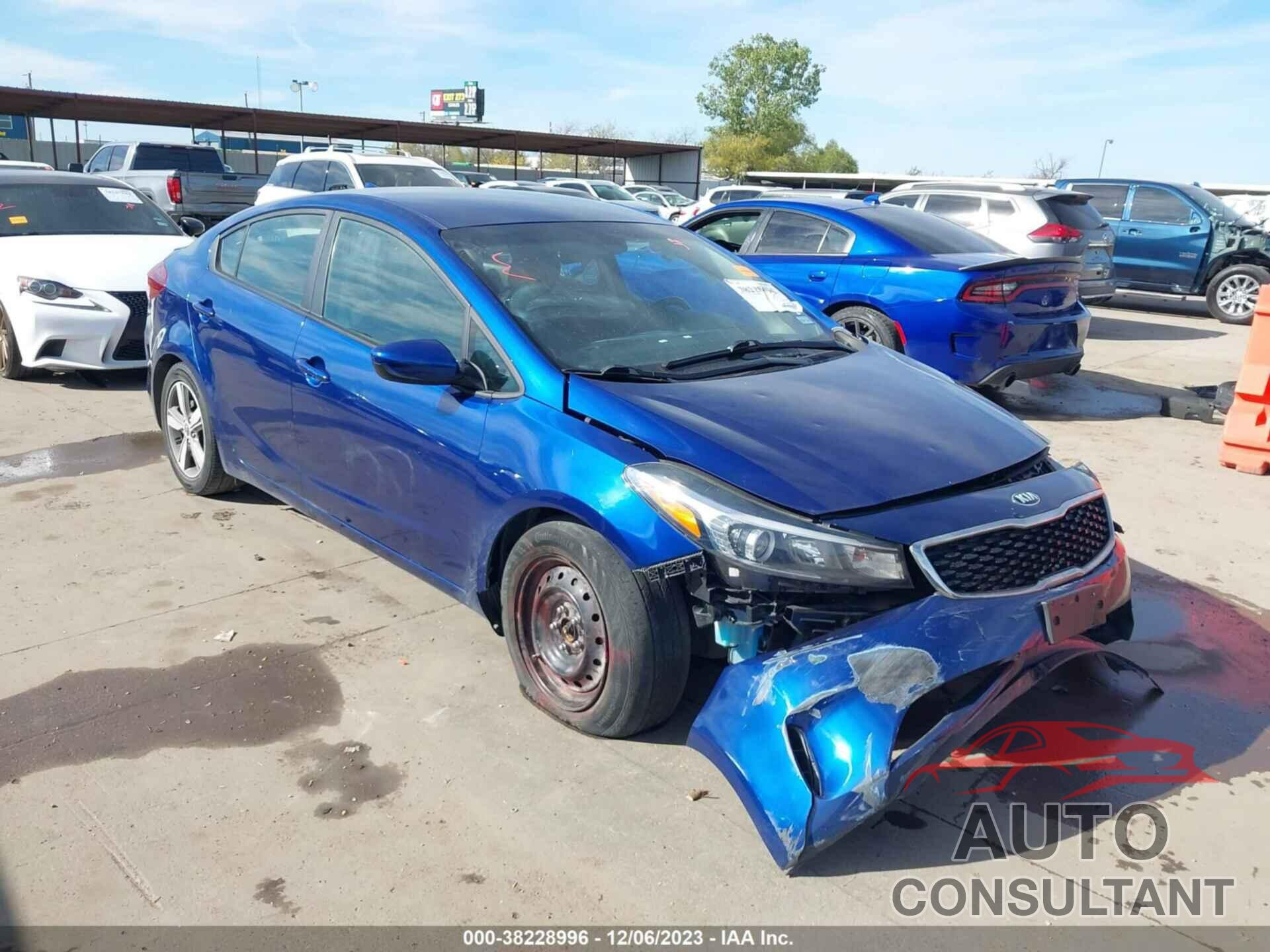 KIA FORTE 2018 - 3KPFL4A78JE177246