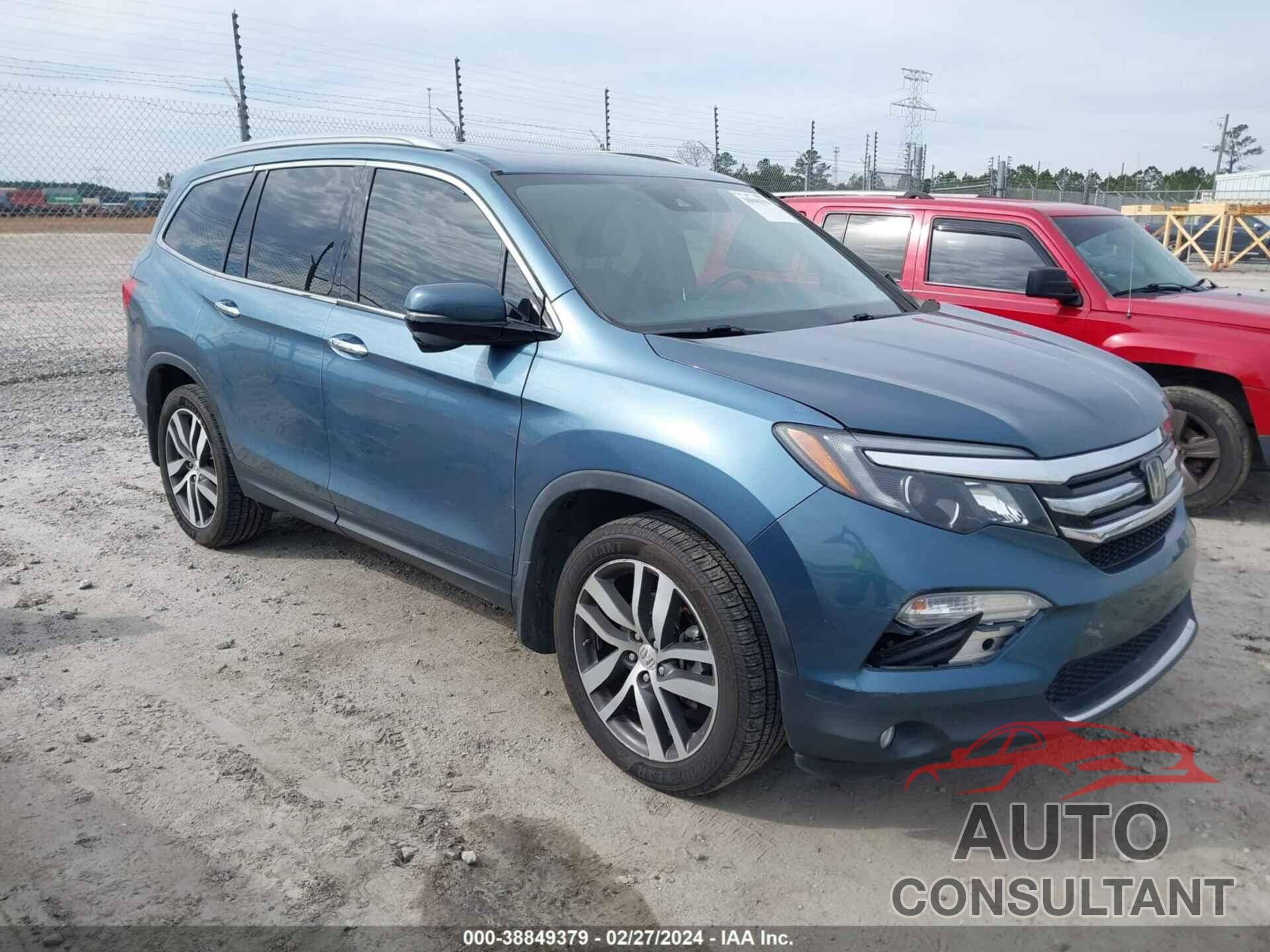 HONDA PILOT 2017 - 5FNYF6H99HB103308