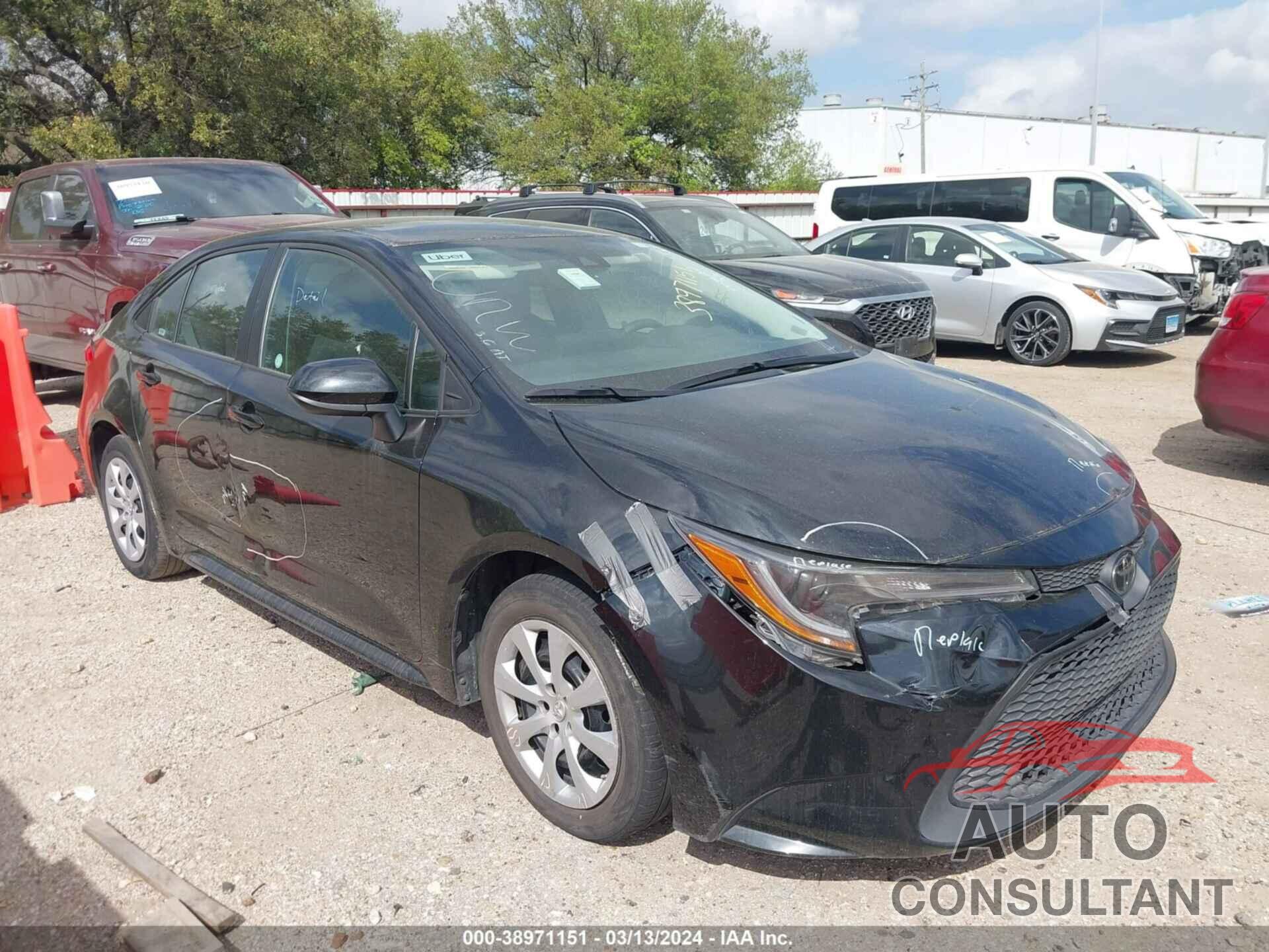 TOYOTA COROLLA 2022 - 5YFEPMAE3NP308179