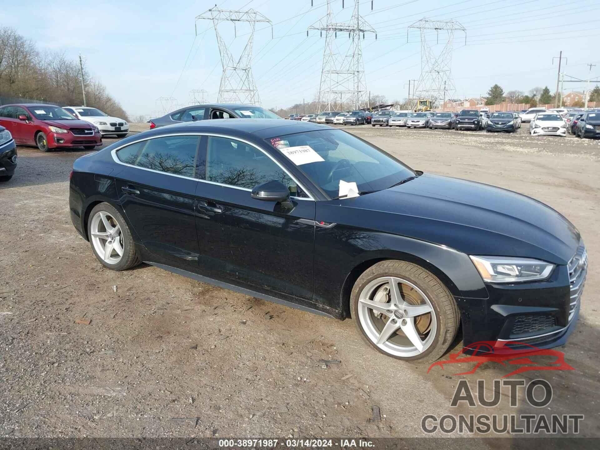 AUDI A5 2019 - WAUENCF50KA078185