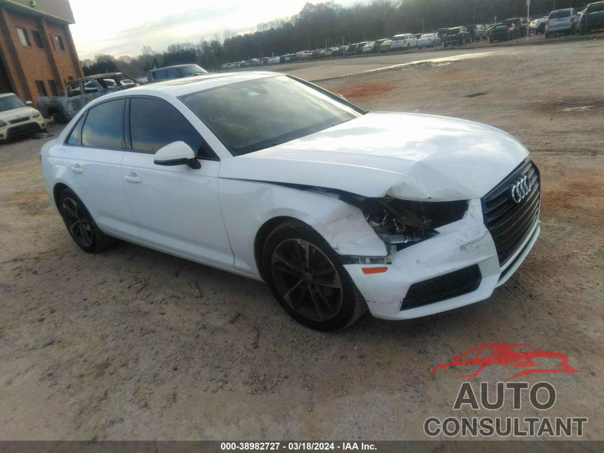 AUDI A4 2019 - WAUGMAF45KN020251