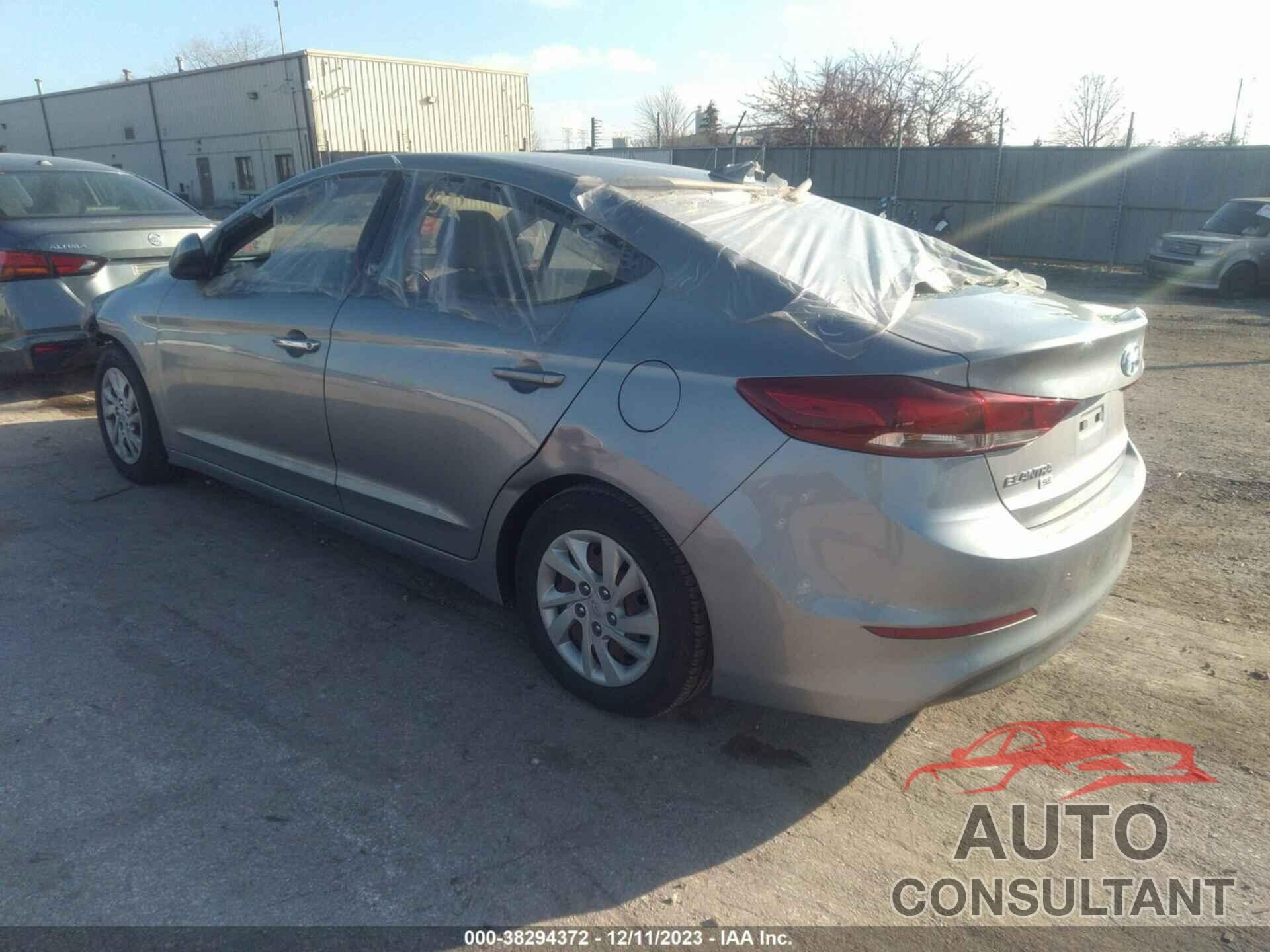 HYUNDAI ELANTRA 2017 - 5NPD74LF6HH080066