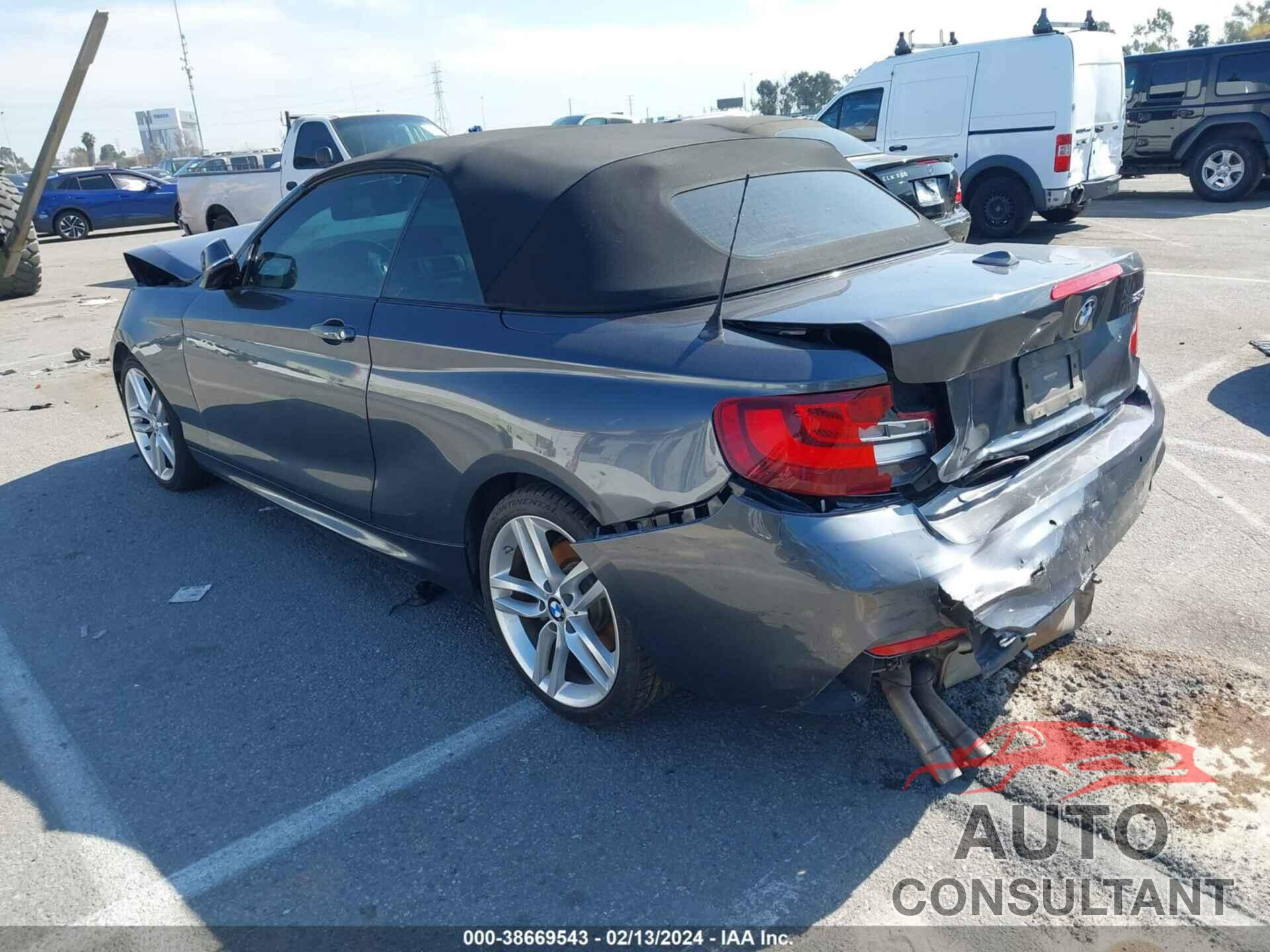 BMW 230I 2017 - WBA2K9C5XHV646964