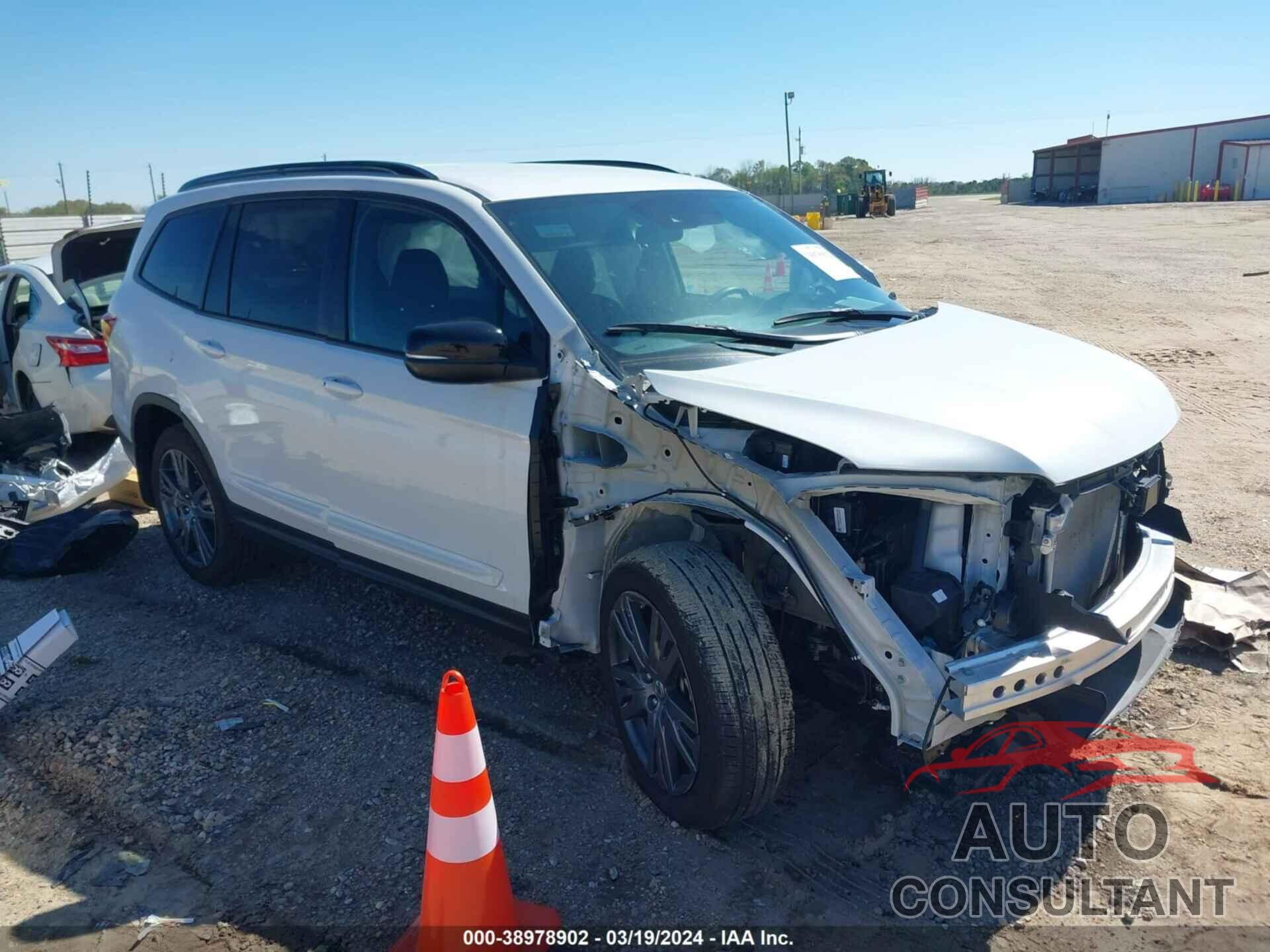 HONDA PILOT 2022 - 5FNYF6H31NB092280