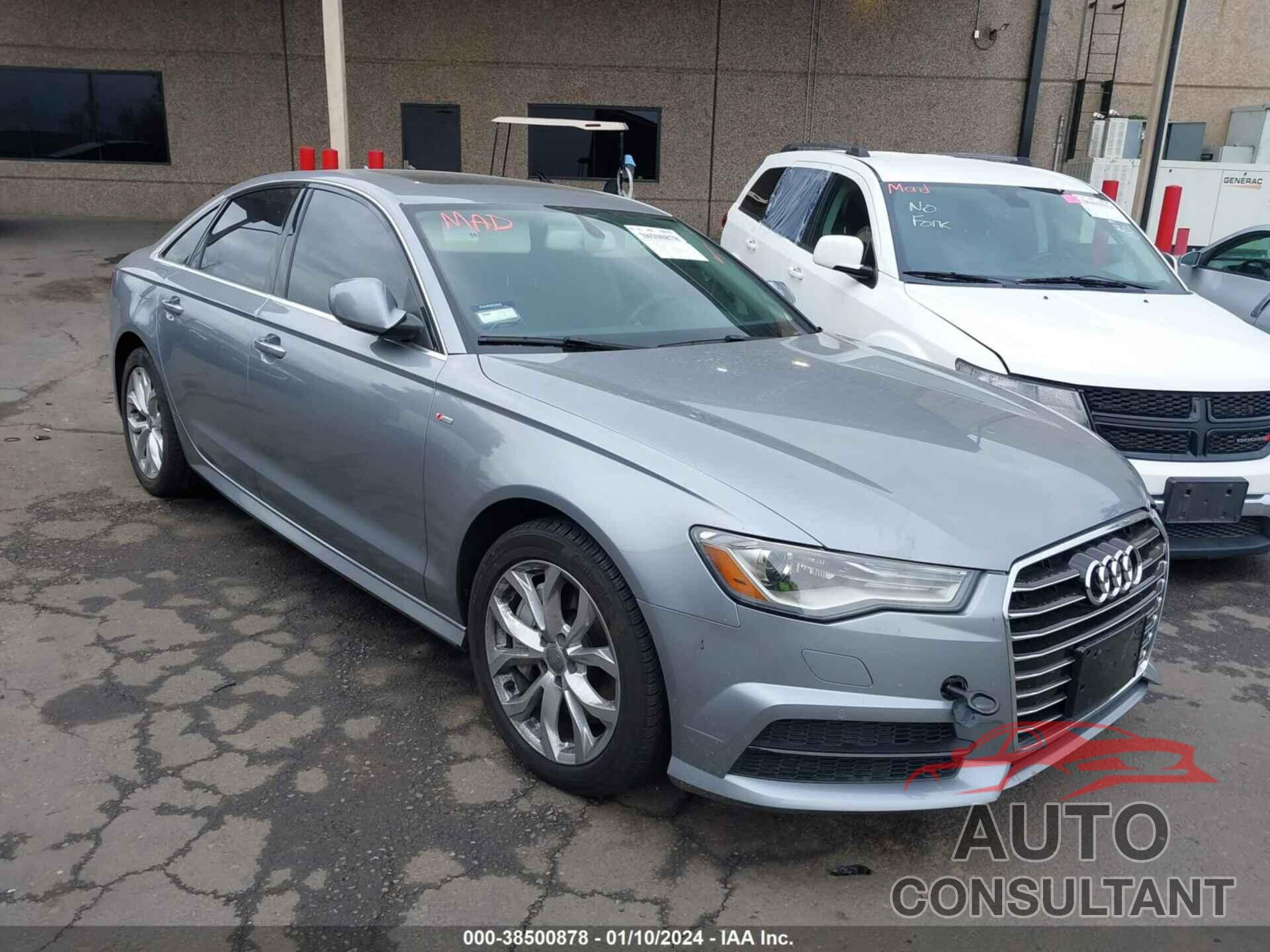 AUDI A6 2018 - WAUC8AFC3JN022931