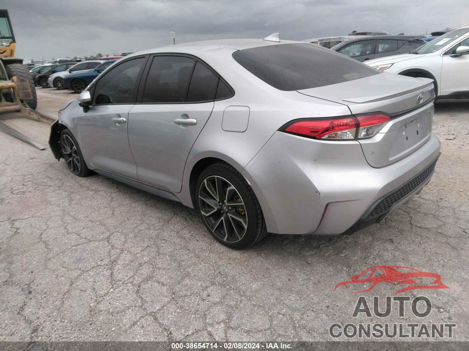 TOYOTA COROLLA 2021 - JTDS4MCE9MJ080135