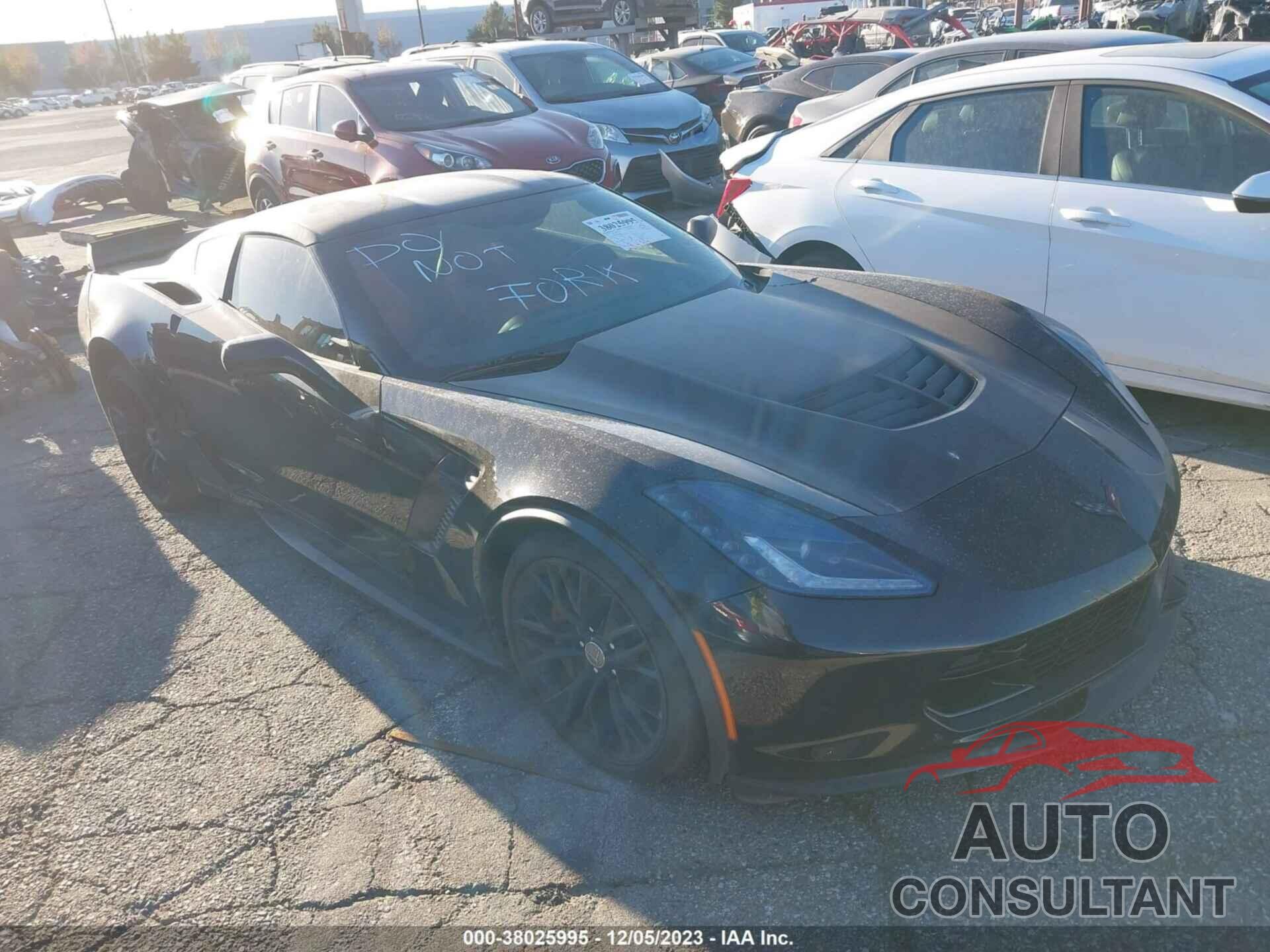 CHEVROLET CORVETTE 2019 - 1G1YS2D67K5601136