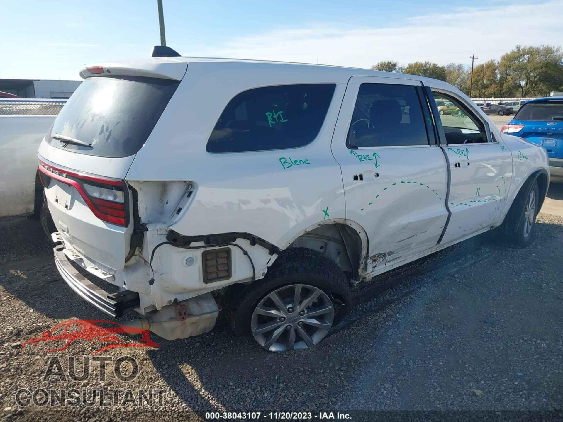 DODGE DURANGO 2017 - 1C4RDHAG9HC660473