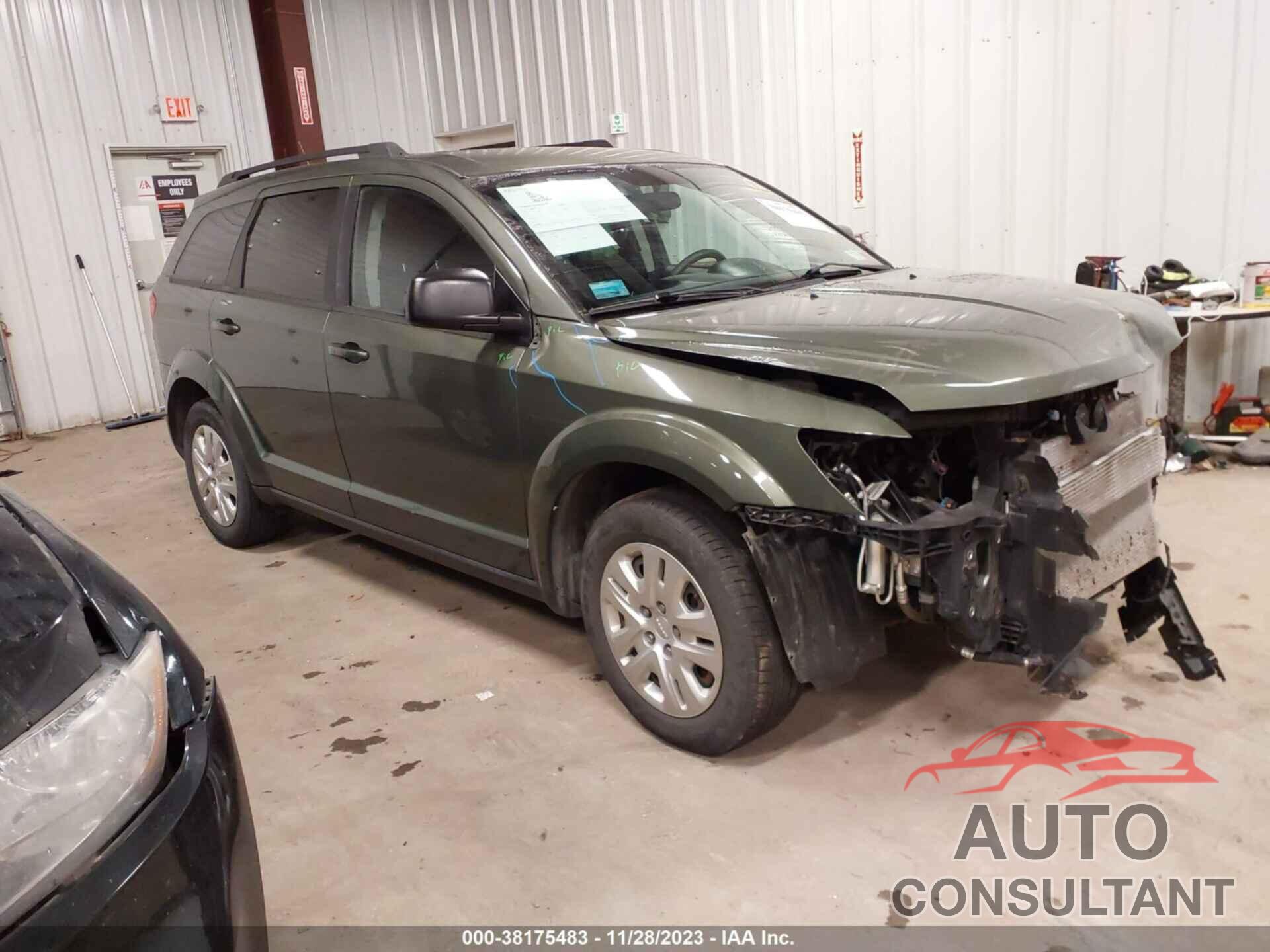 DODGE JOURNEY 2018 - 3C4PDCAB9JT170494