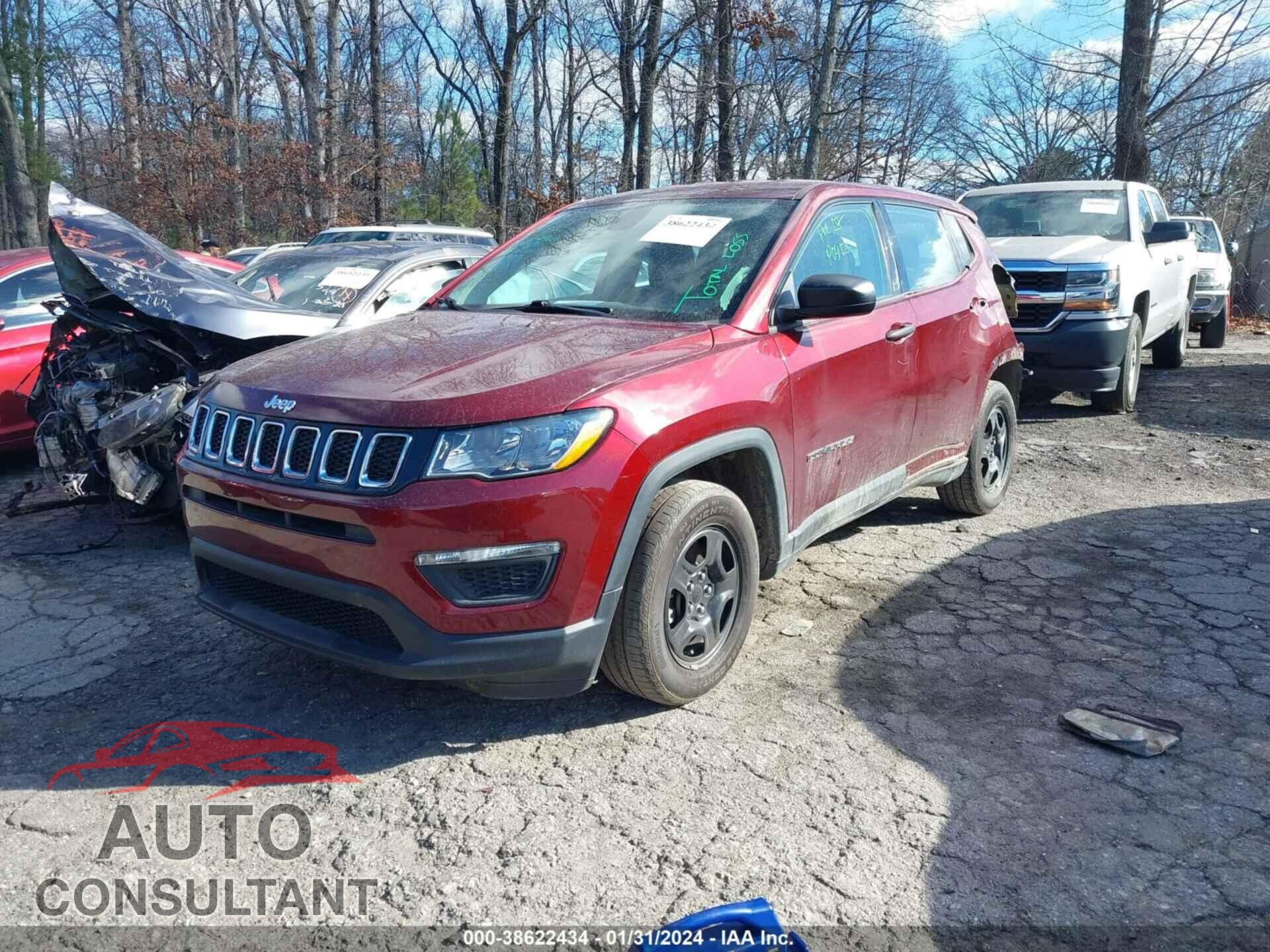 JEEP COMPASS 2020 - 3C4NJCAB3LT219966