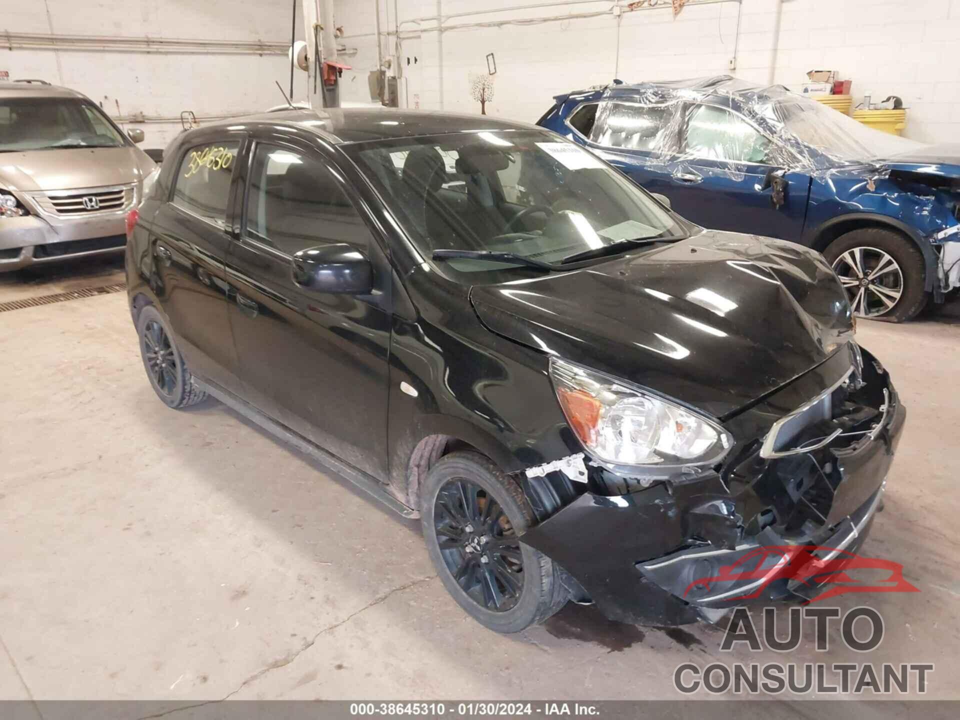 MITSUBISHI MIRAGE 2019 - ML32A5HJ3KH013431