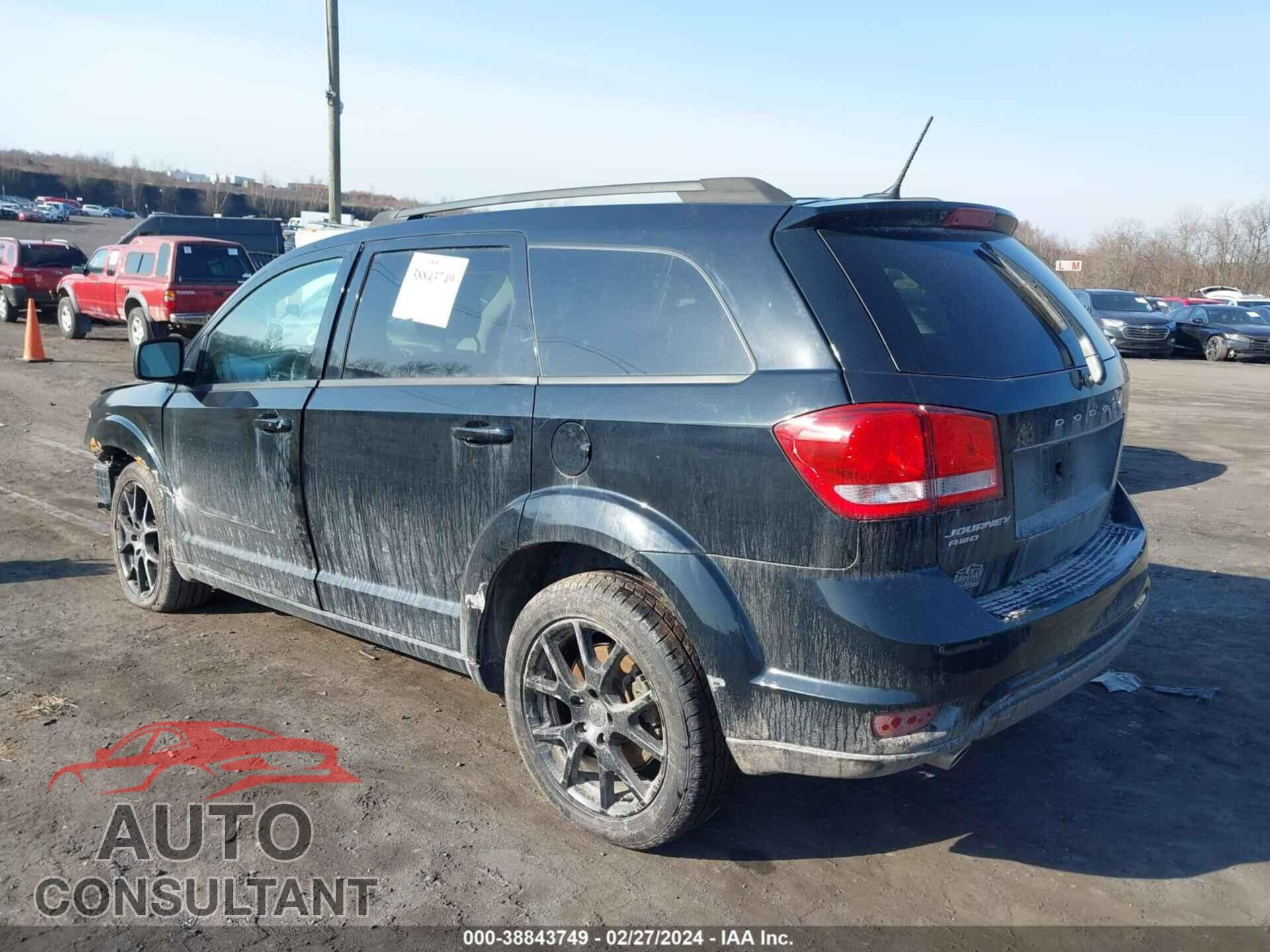 DODGE JOURNEY 2017 - 3C4PDDBG9HT623619
