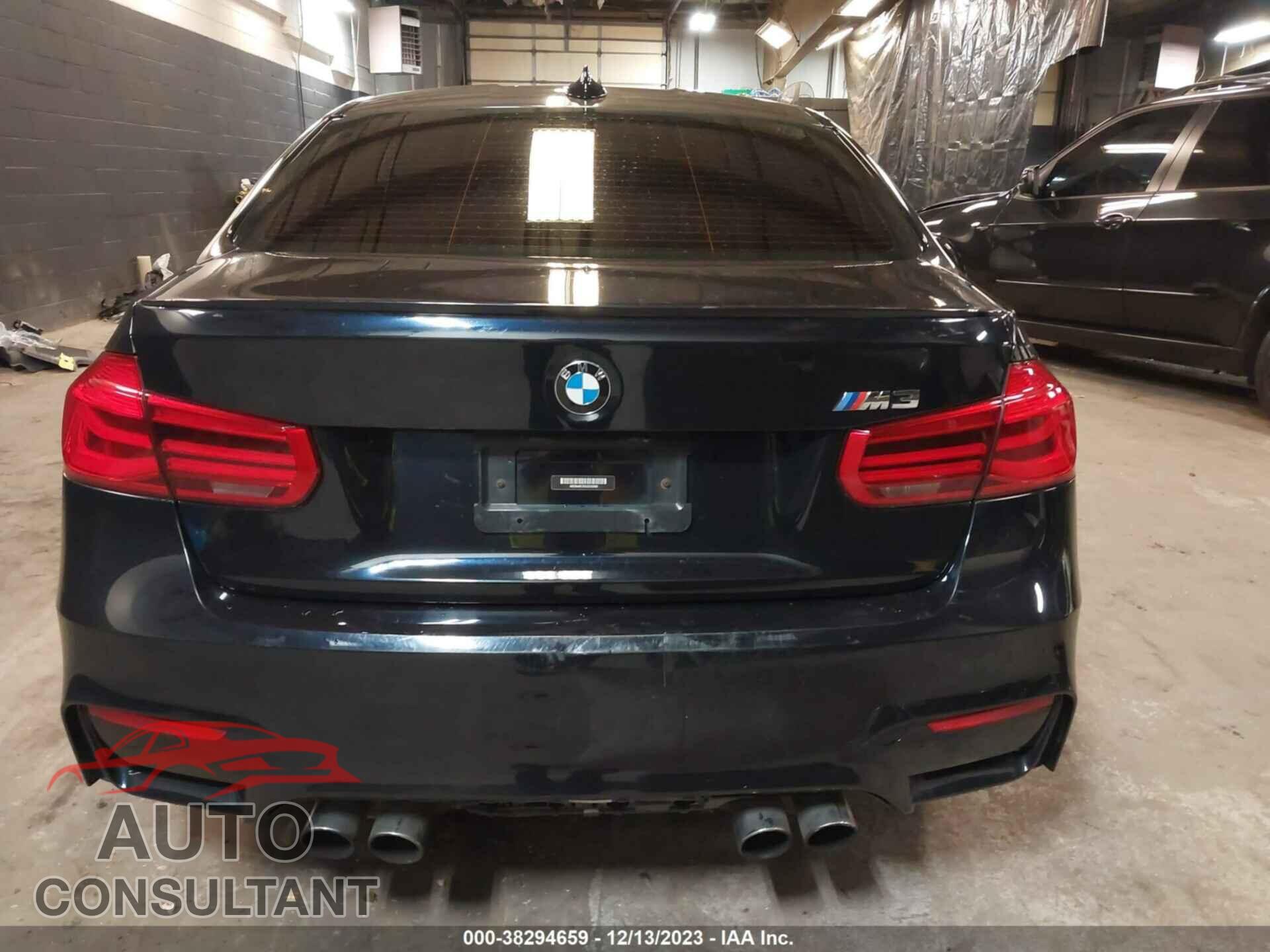 BMW M3 2016 - WBS8M9C50G5D30698