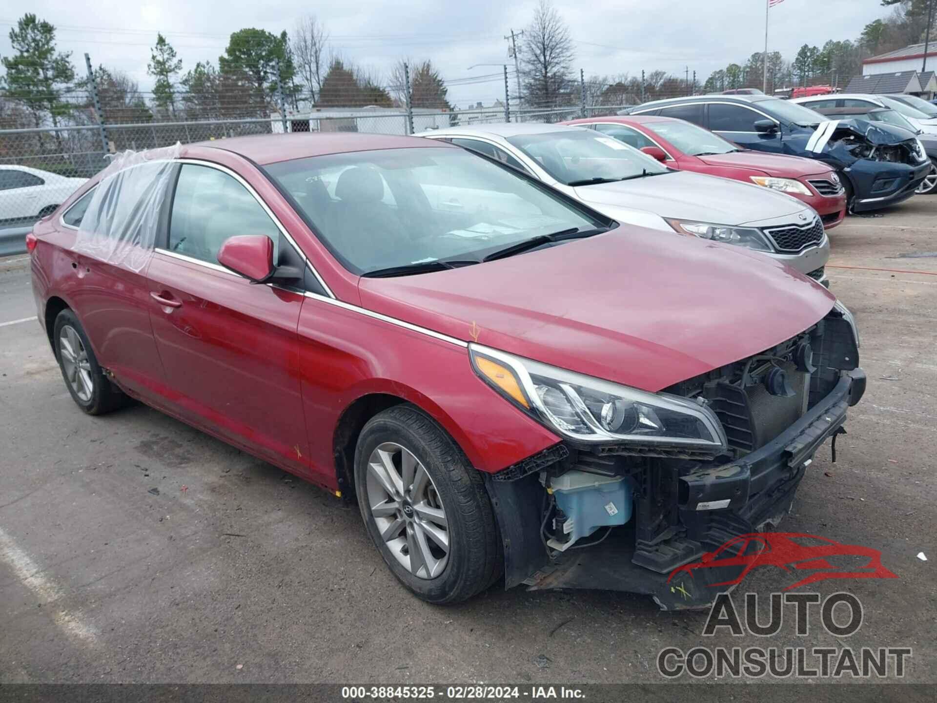 HYUNDAI SONATA 2016 - 5NPE24AF3GH378367