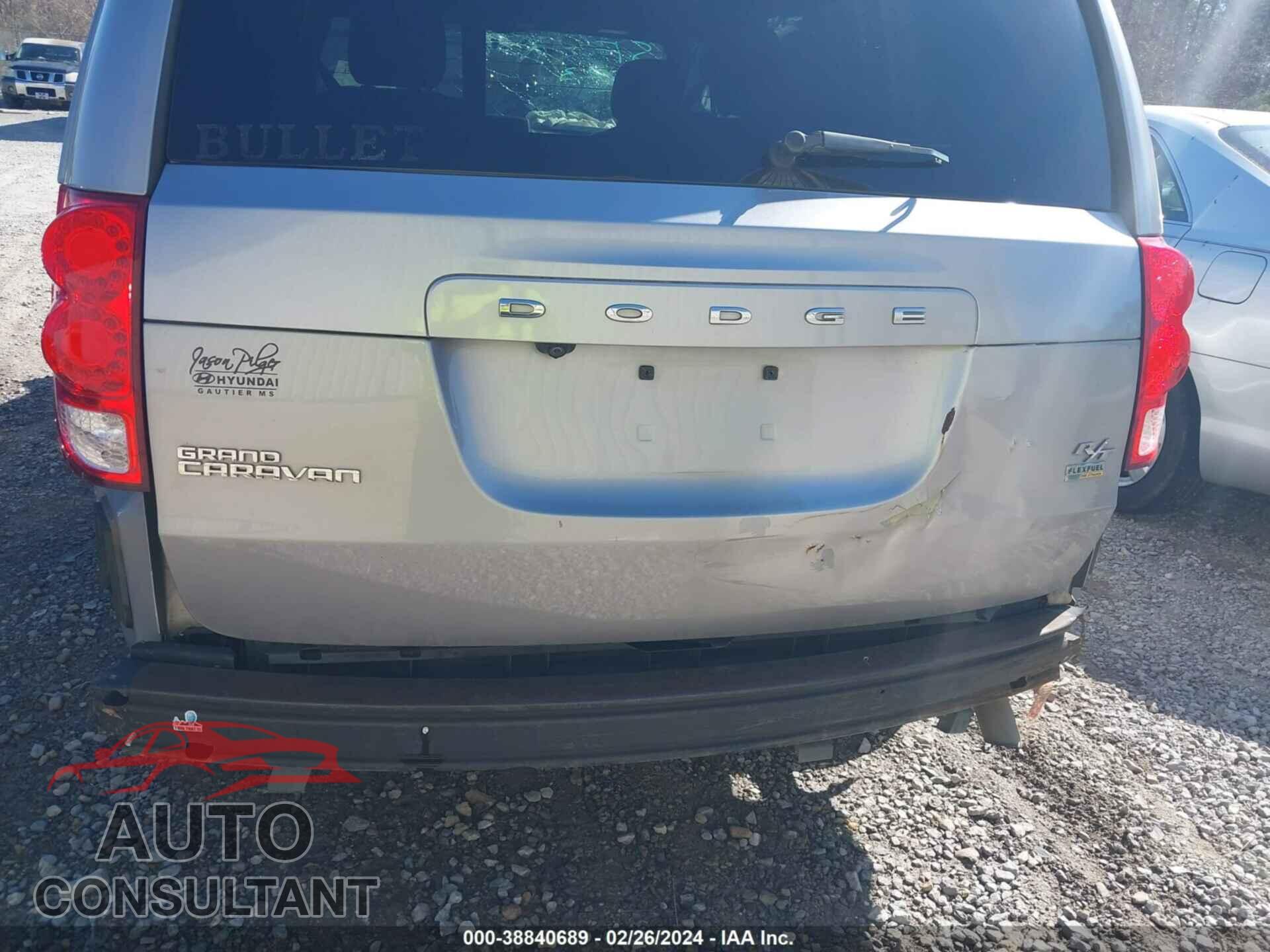DODGE GRAND CARAVAN 2016 - 2C4RDGEG8GR329636