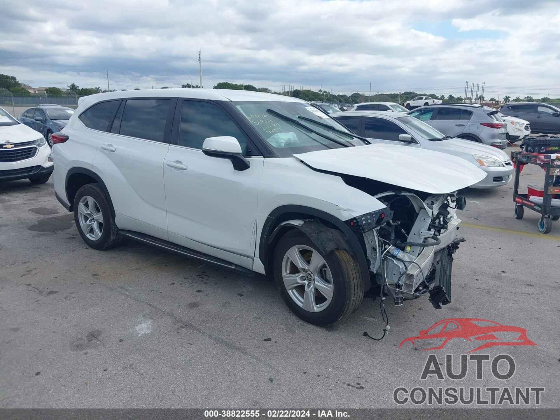 TOYOTA HIGHLANDER 2023 - 5TDZARAH7PS517459