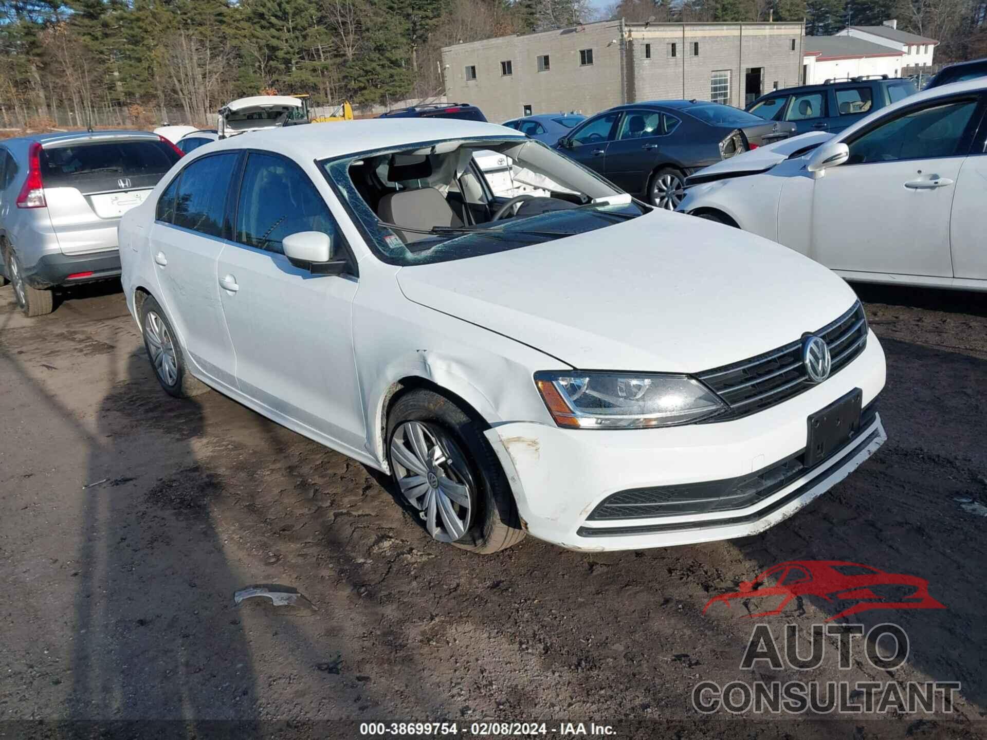 VOLKSWAGEN JETTA 2017 - 3VW2B7AJ6HM389560