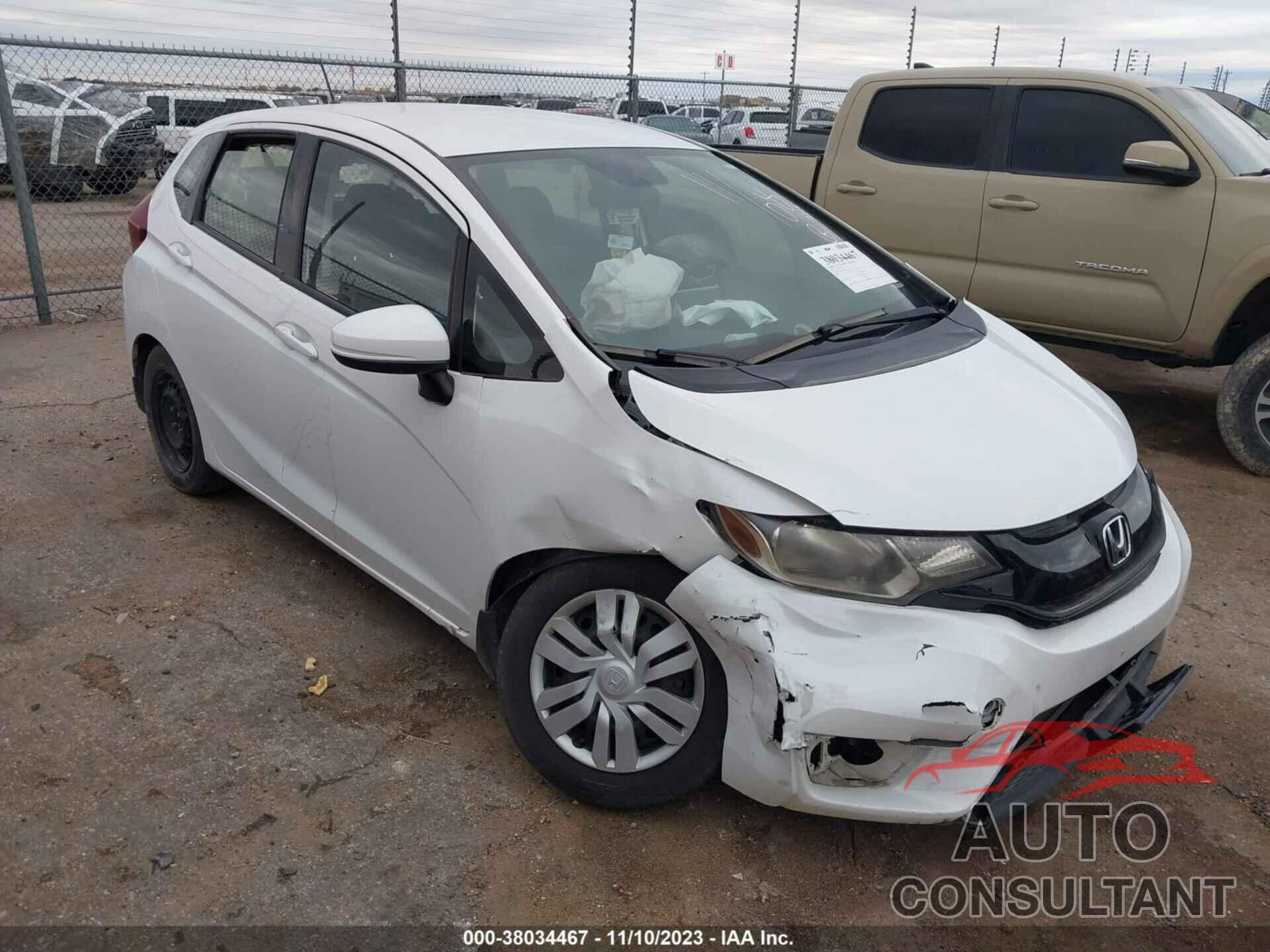 HONDA FIT 2016 - JHMGK5H57GX007503