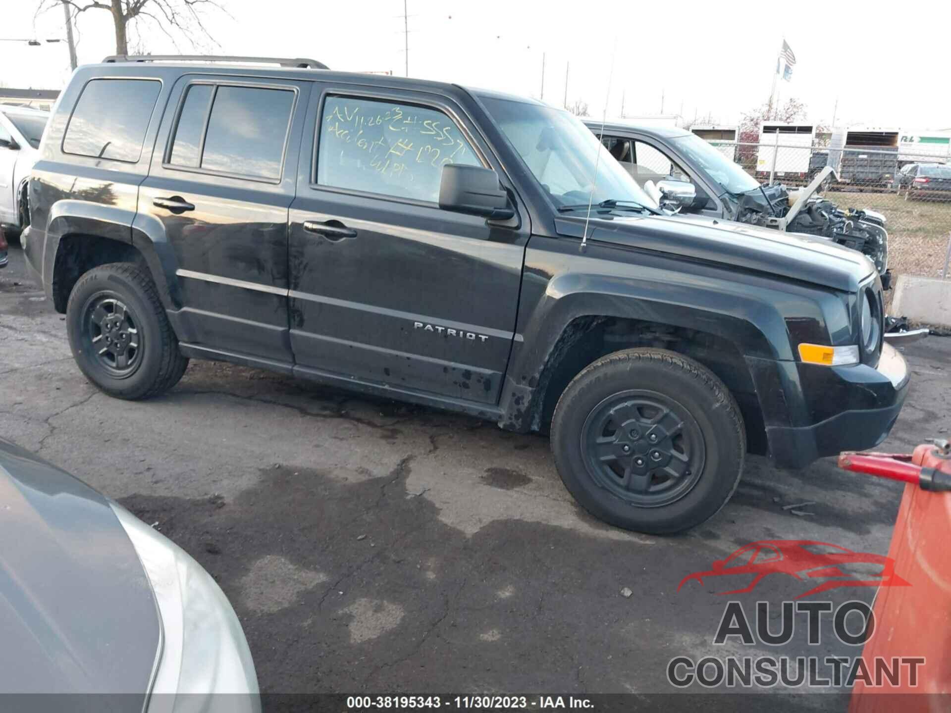 JEEP PATRIOT 2017 - 1C4NJRBB0HD122061