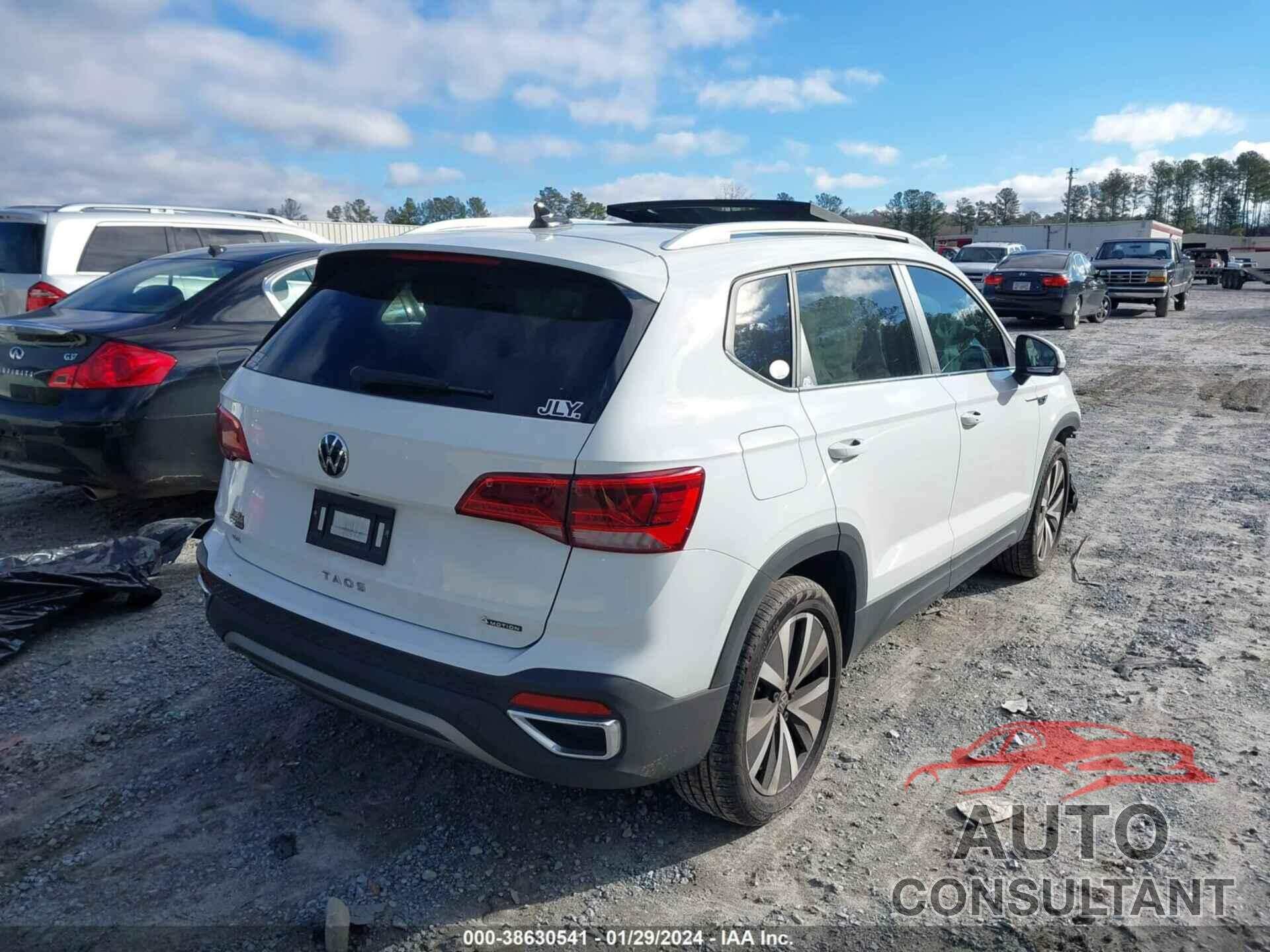 VOLKSWAGEN TAOS 2022 - 3VVLX7B22NM060366