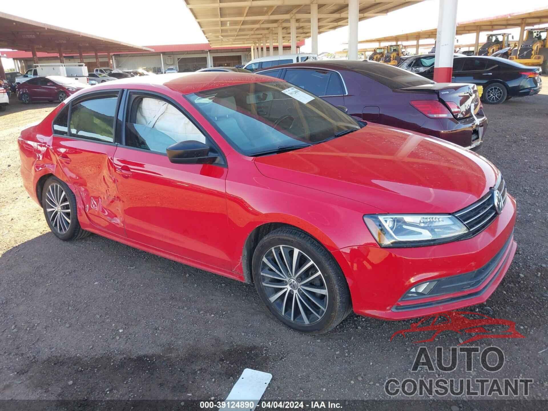 VOLKSWAGEN JETTA 2016 - 3VWD17AJ9GM291679