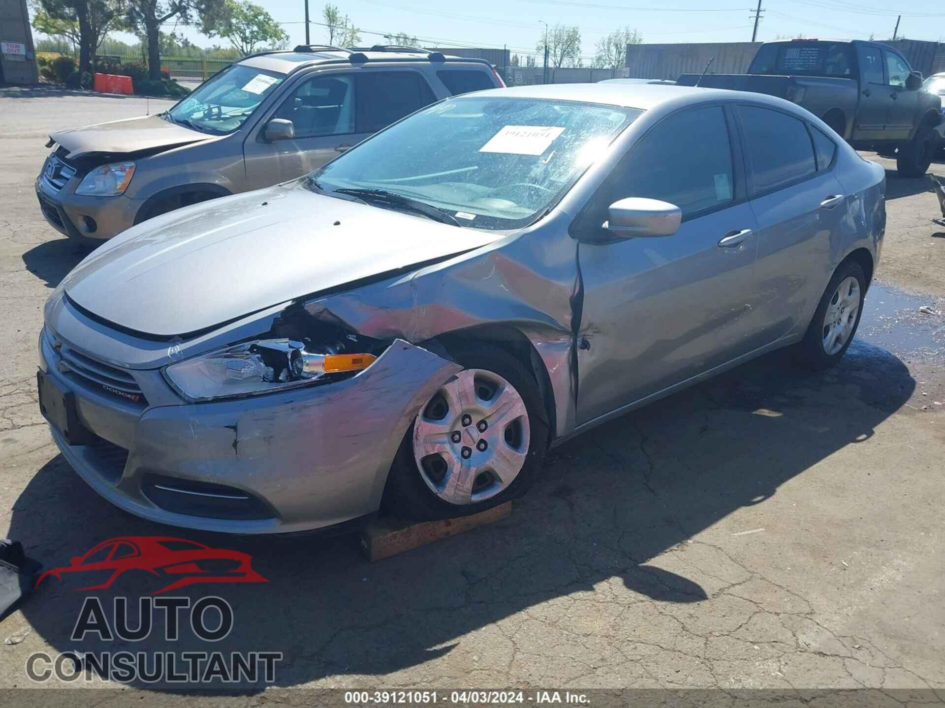 DODGE DART 2016 - 1C3CDFAA2GD504679
