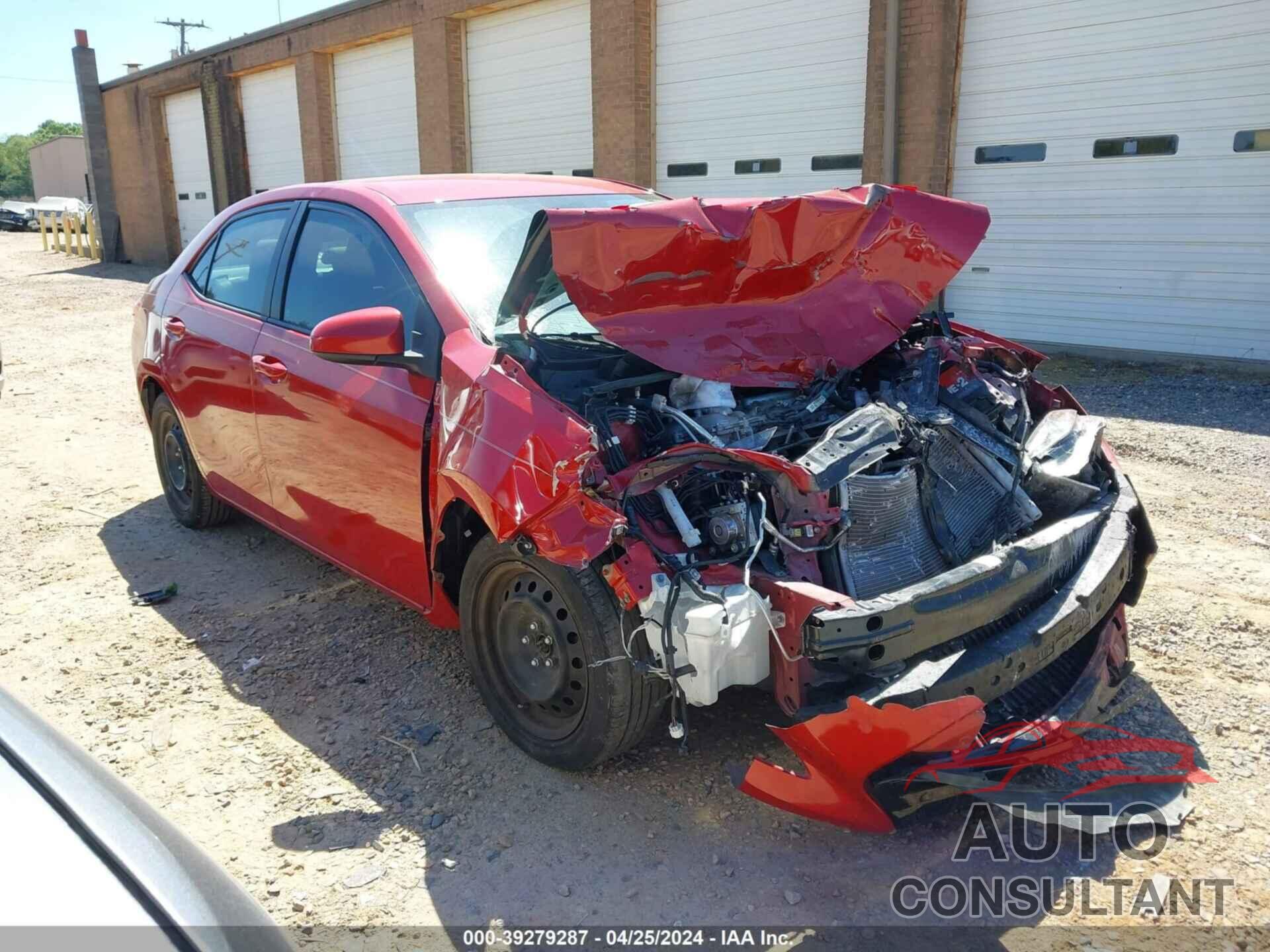 TOYOTA COROLLA 2017 - 2T1BURHE8HC776797