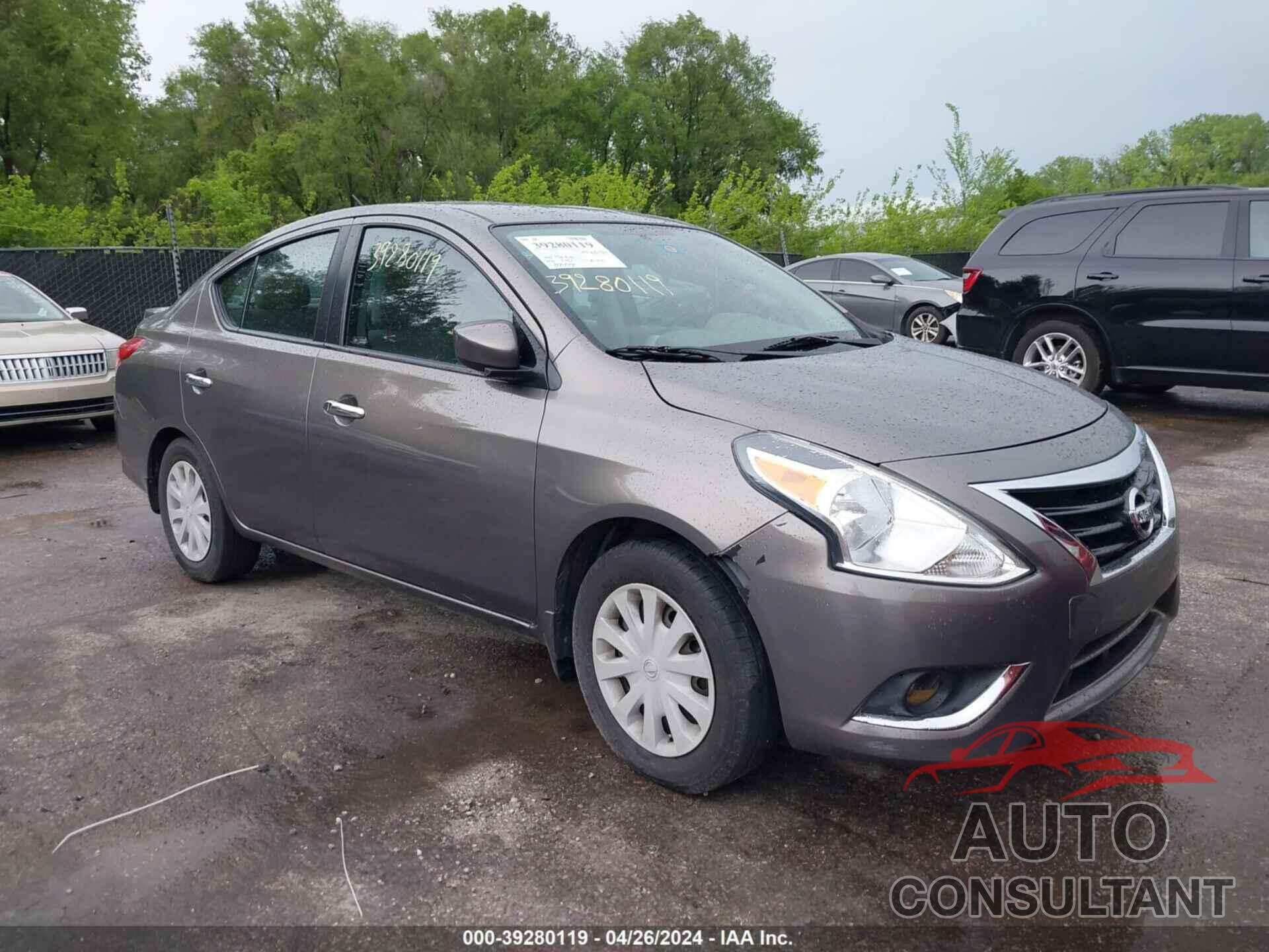 NISSAN VERSA 2016 - 3N1CN7AP5GL828676