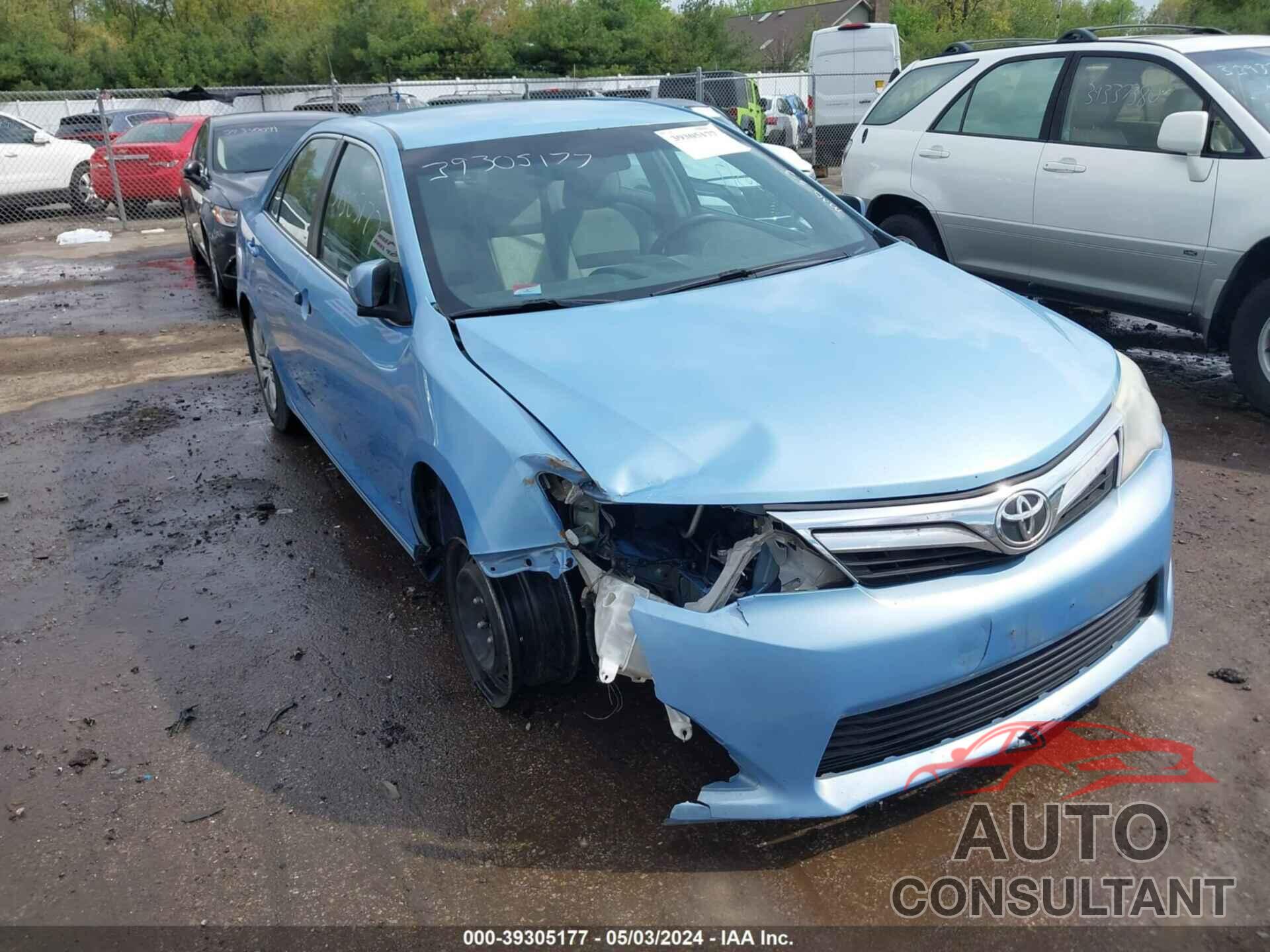 TOYOTA CAMRY 2012 - 4T4BF1FK4CR233299