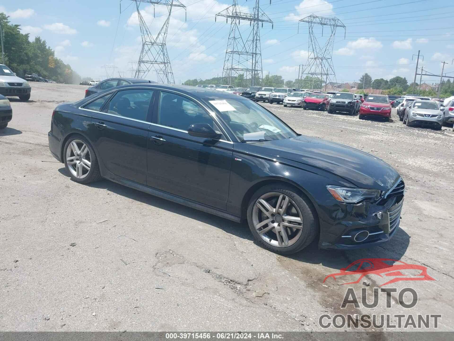 AUDI A6 2016 - WAUGFAFC7GN110428