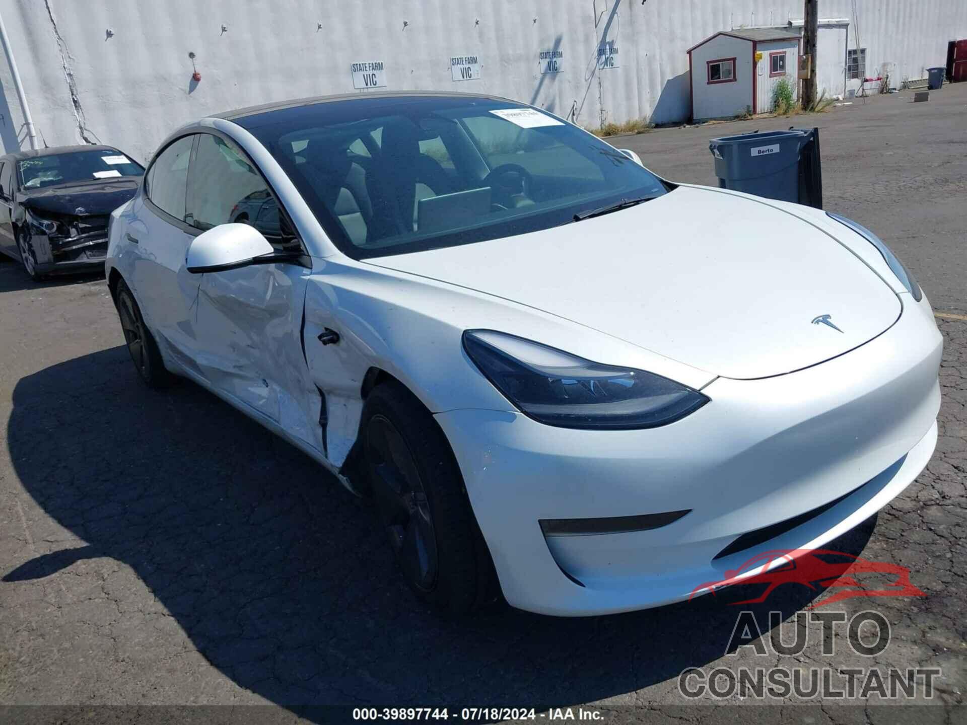 TESLA MODEL 3 2023 - 5YJ3E1EA6PF406401