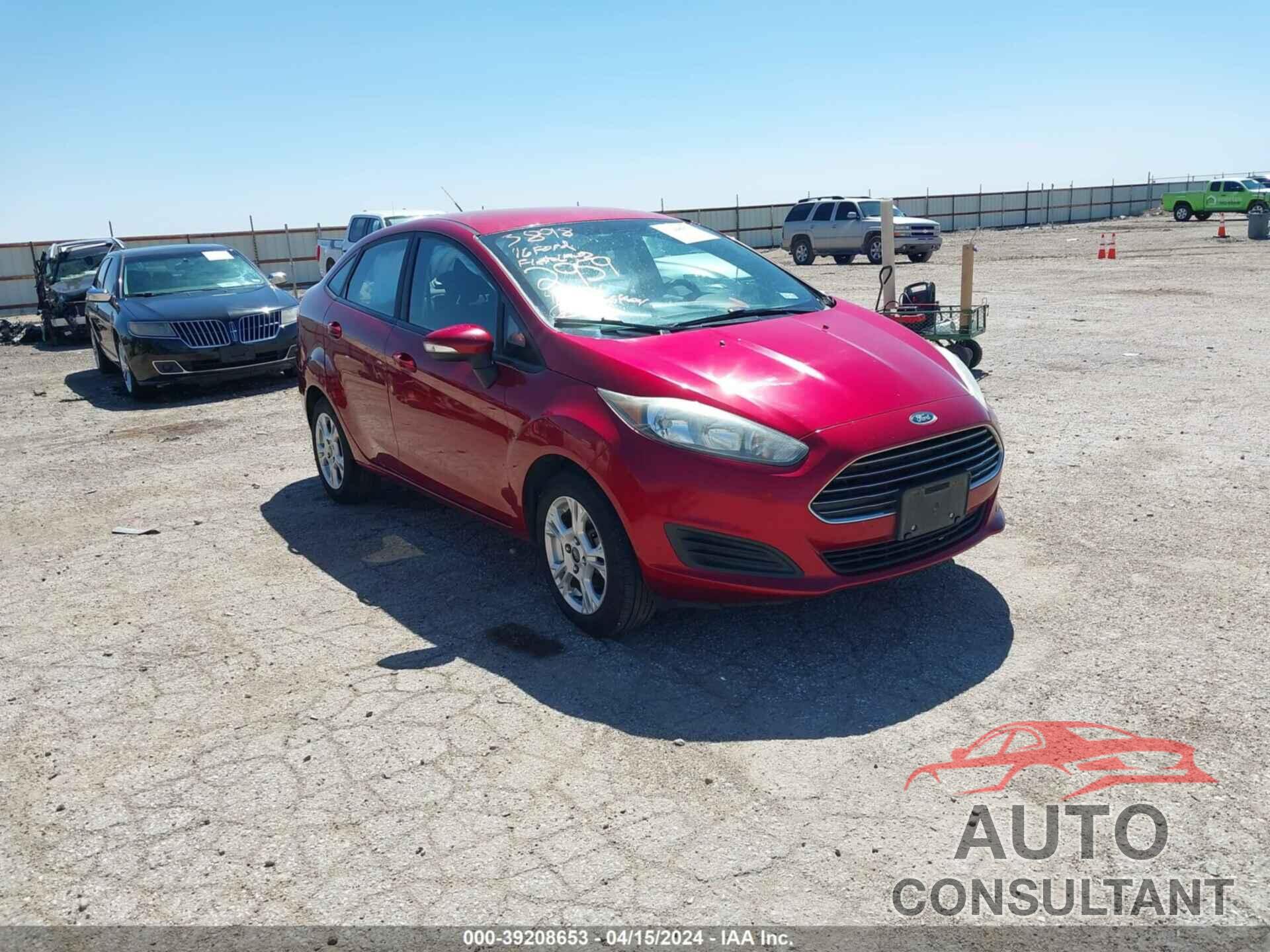 FORD FIESTA 2016 - 3FADP4BJ3GM112959