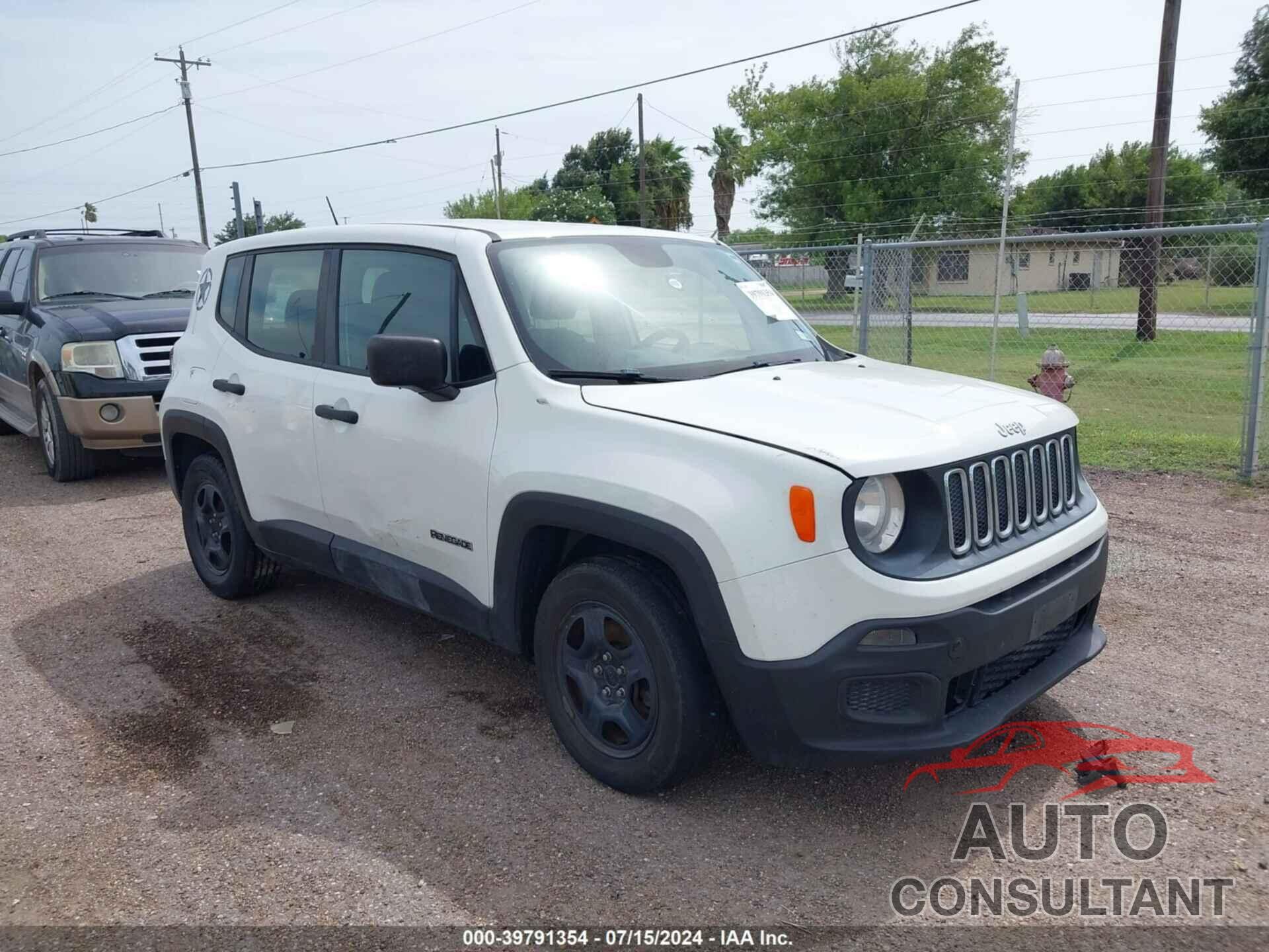 JEEP RENEGADE 2017 - ZACCJAAB6HPG16789