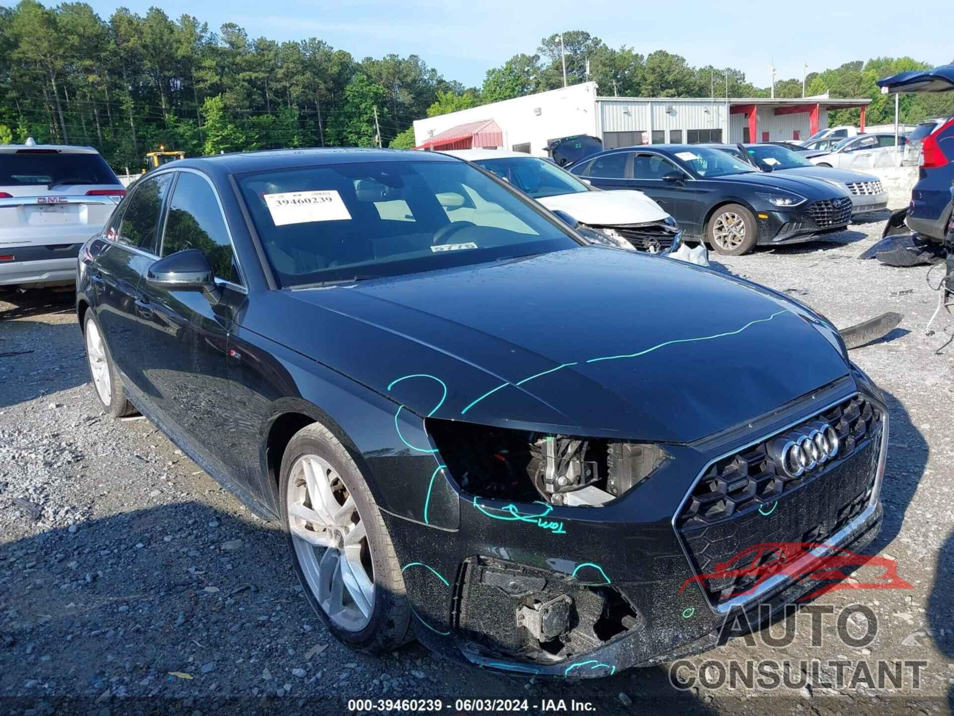 AUDI A4 2023 - WAUEAAF43PN006792