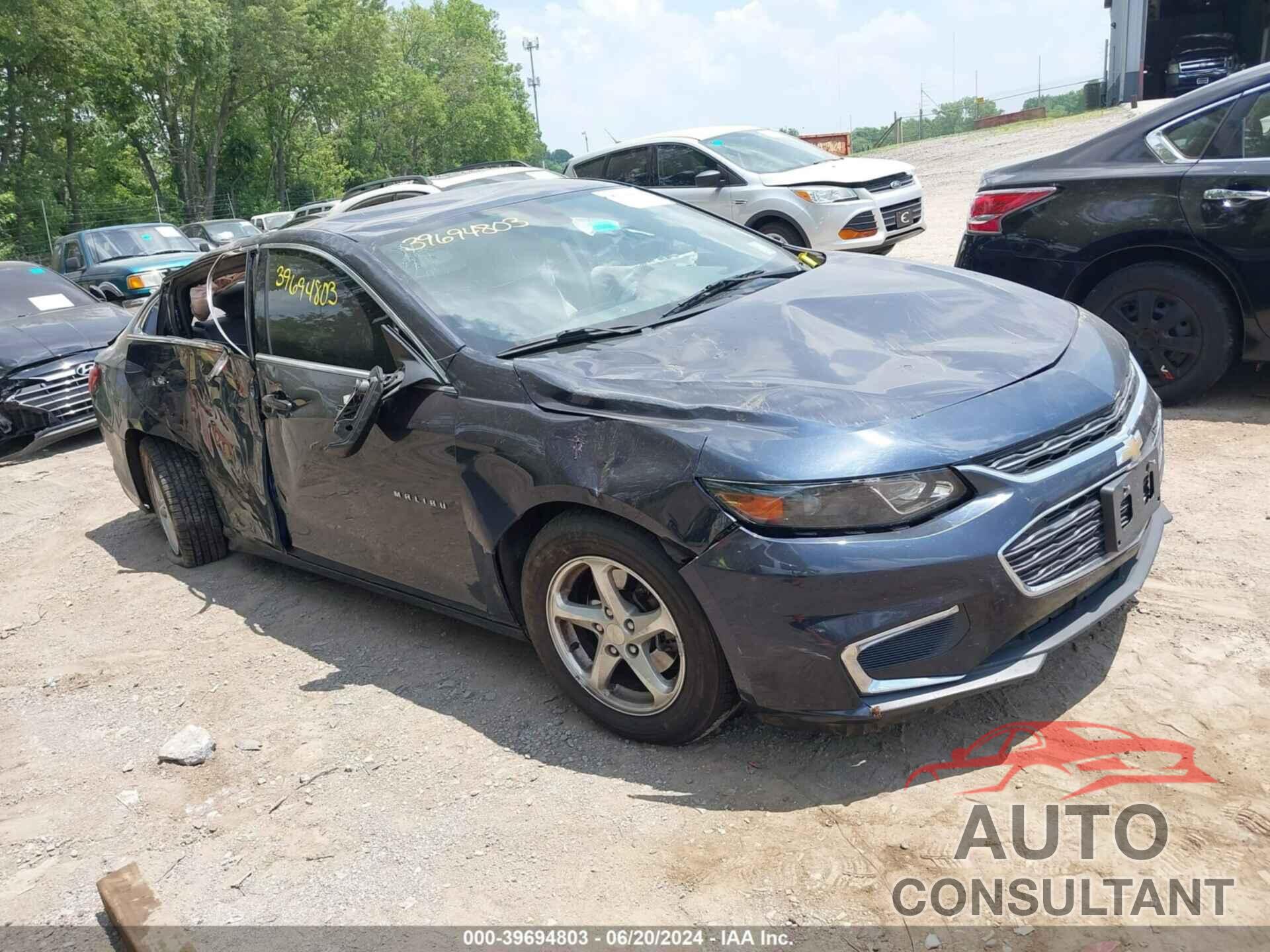 CHEVROLET MALIBU 2016 - 1G1ZB5ST7GF270977