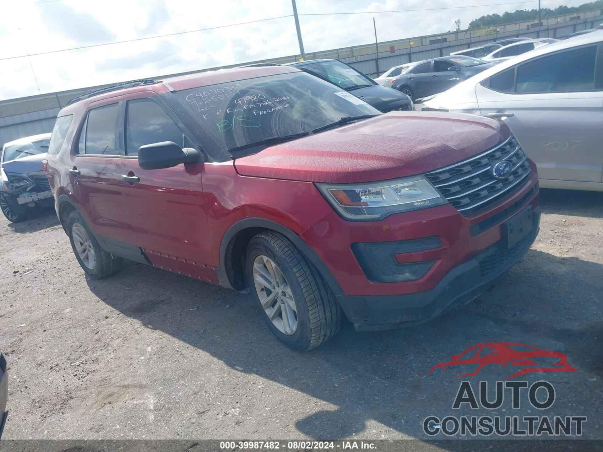 FORD EXPLORER 2016 - 1FM5K7BH8GGA61752