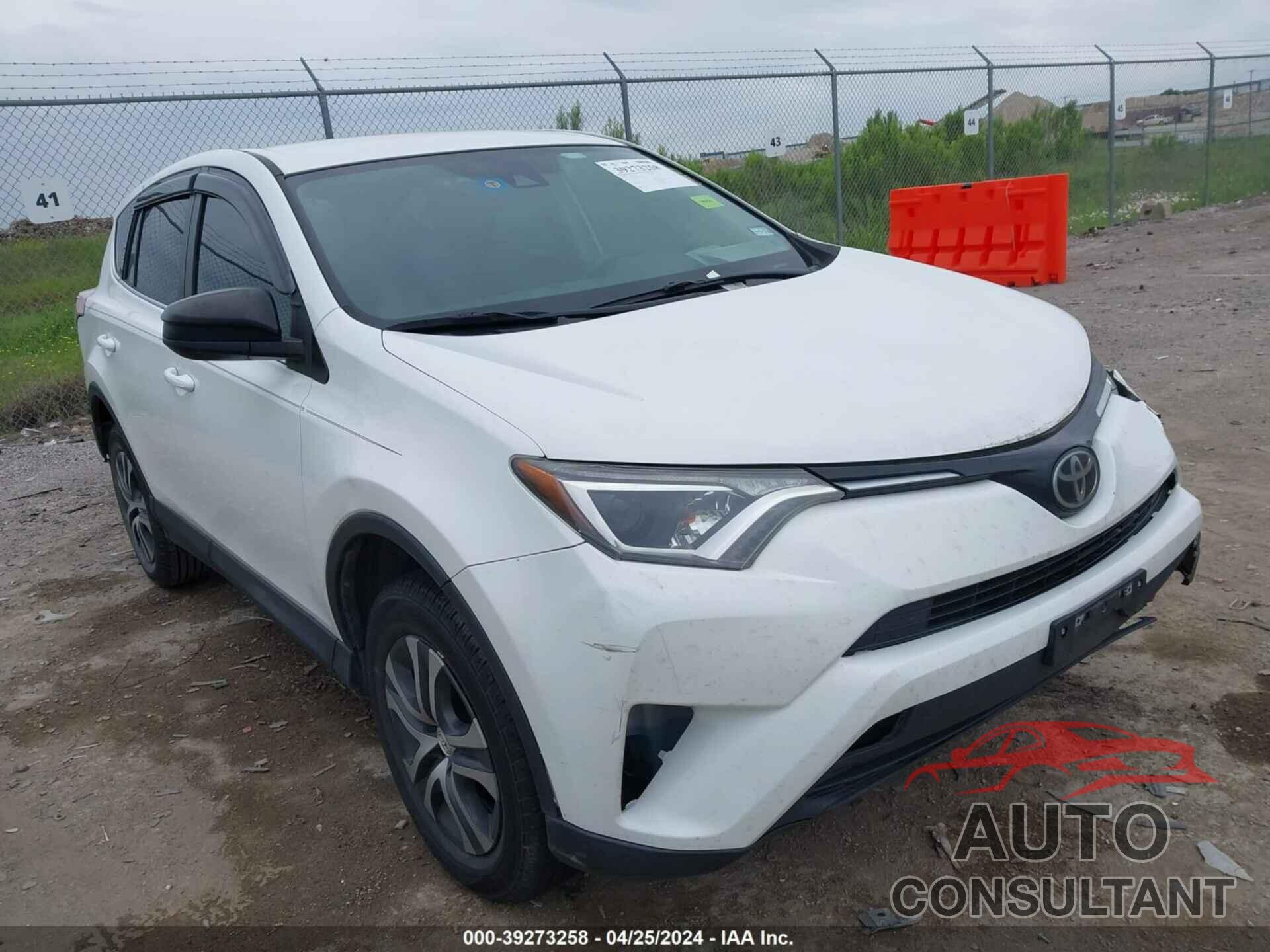 TOYOTA RAV4 2018 - 2T3ZFREV9JW512139