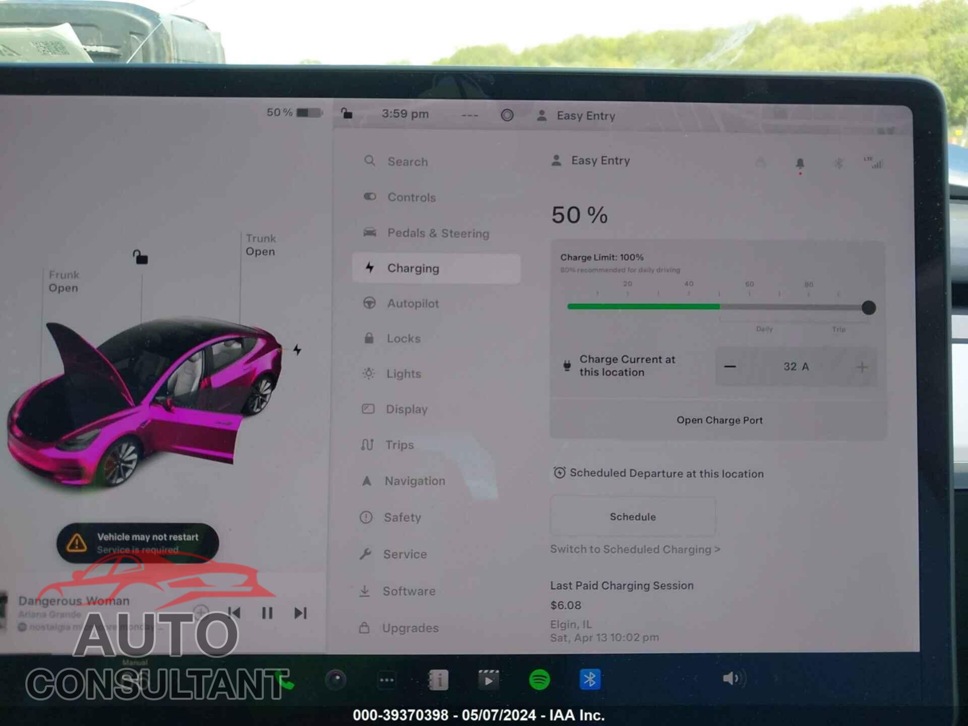 TESLA MODEL 3 2020 - 5YJ3E1EA4LF797882