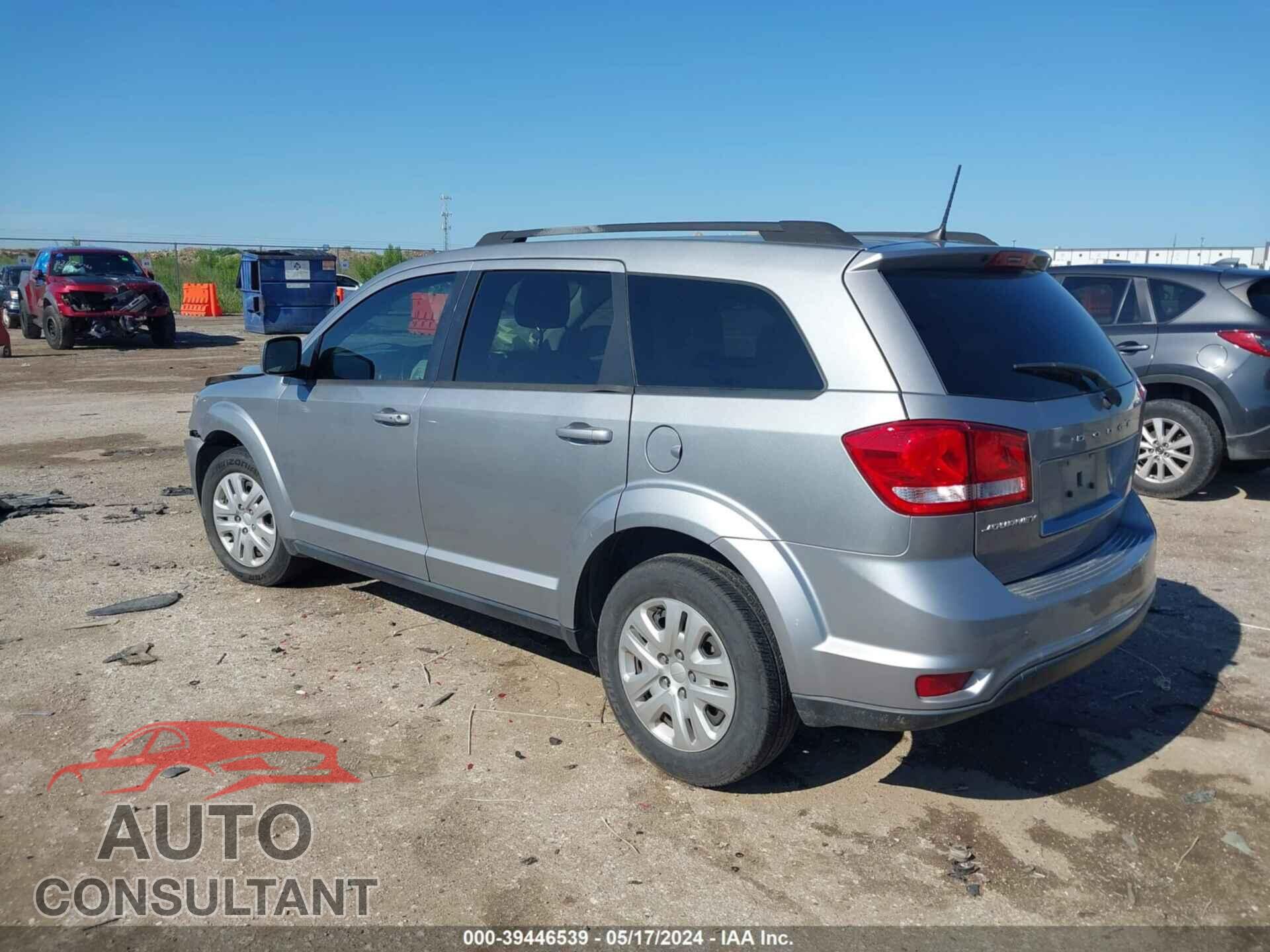 DODGE JOURNEY 2019 - 3C4PDCBB2KT804020