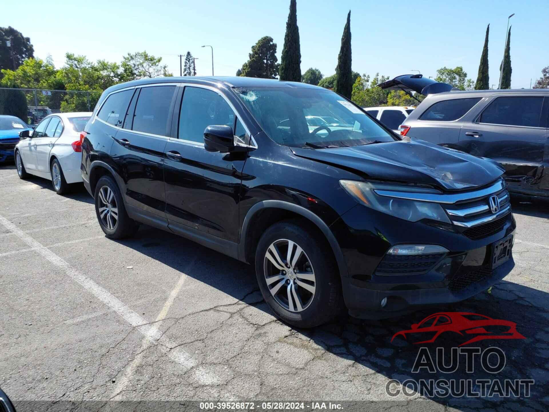 HONDA PILOT 2016 - 5FNYF5H32GB007105