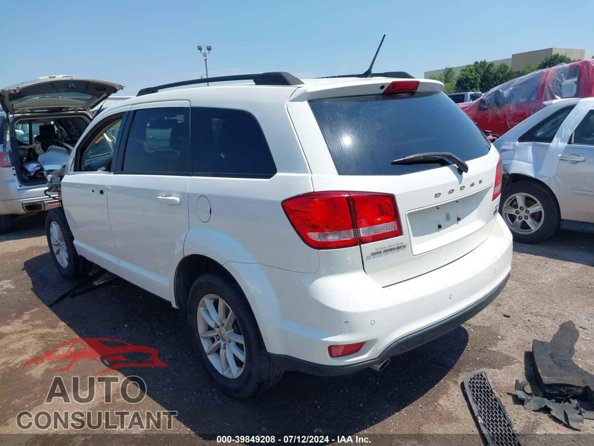 DODGE JOURNEY 2017 - 3C4PDCBG1HT554516