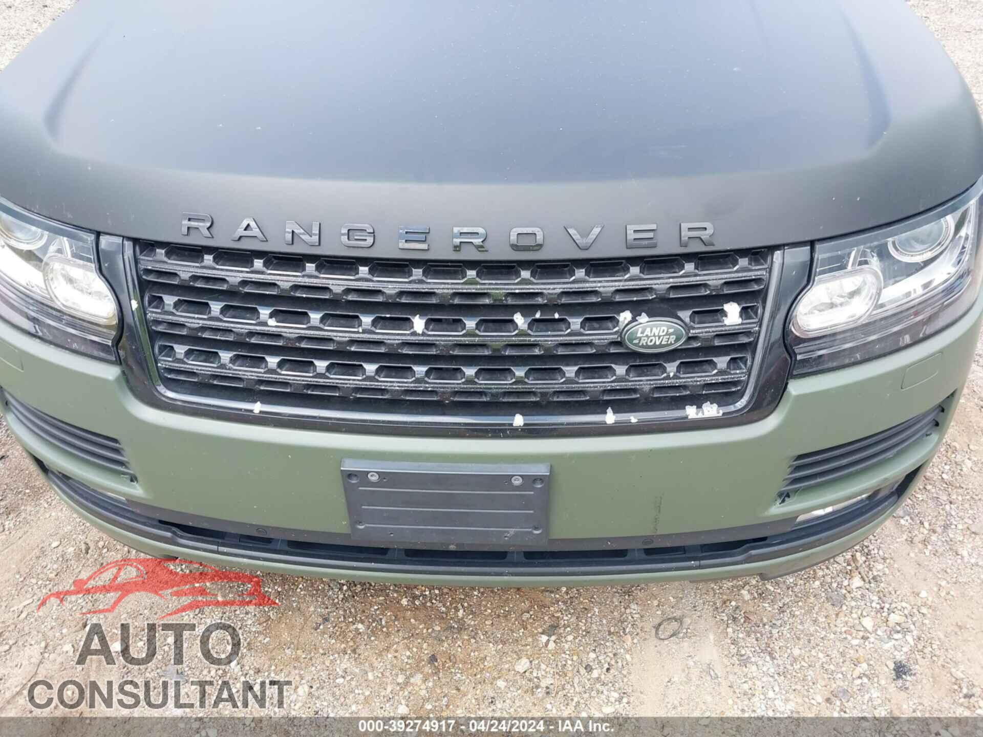 LAND ROVER RANGE ROVER 2016 - SALGV3EF4GA271364
